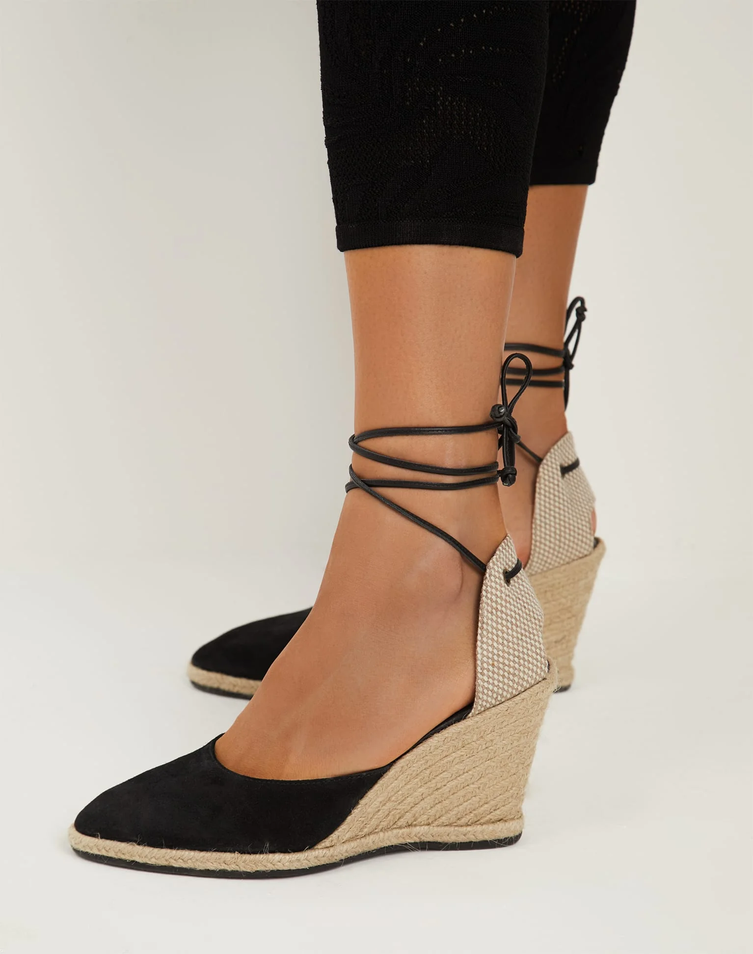 Acacia Espadrilles - Black - Image 4