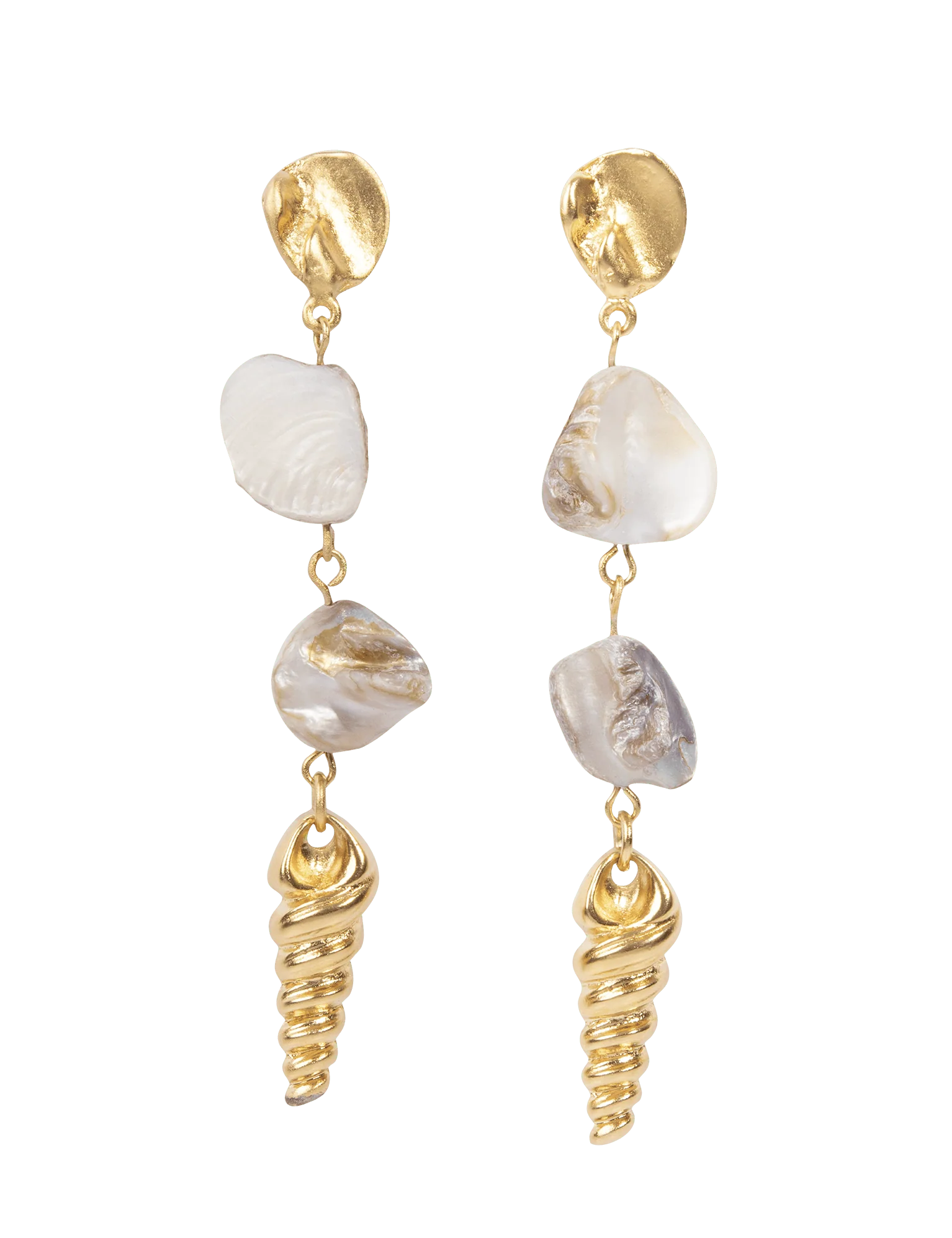 Adara Drop Earrings - Gold