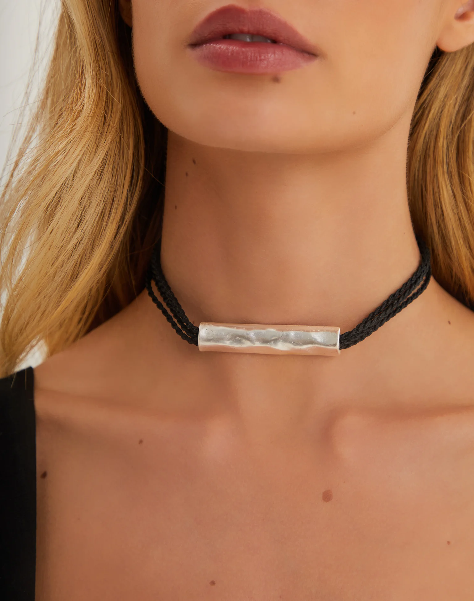 Agnes Necklace - Silver - Image 4