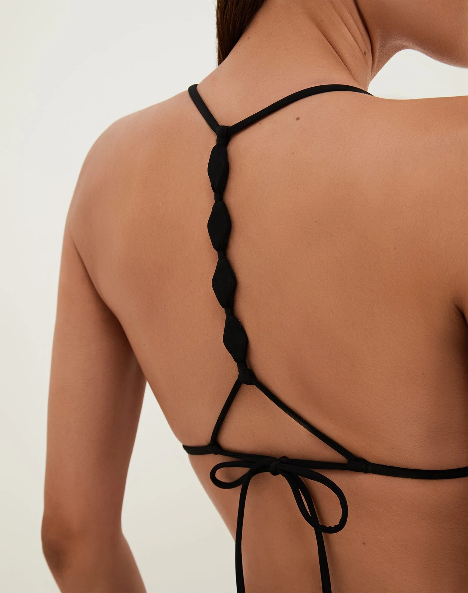 Alexa T Back Tri Top - Black - Image 5