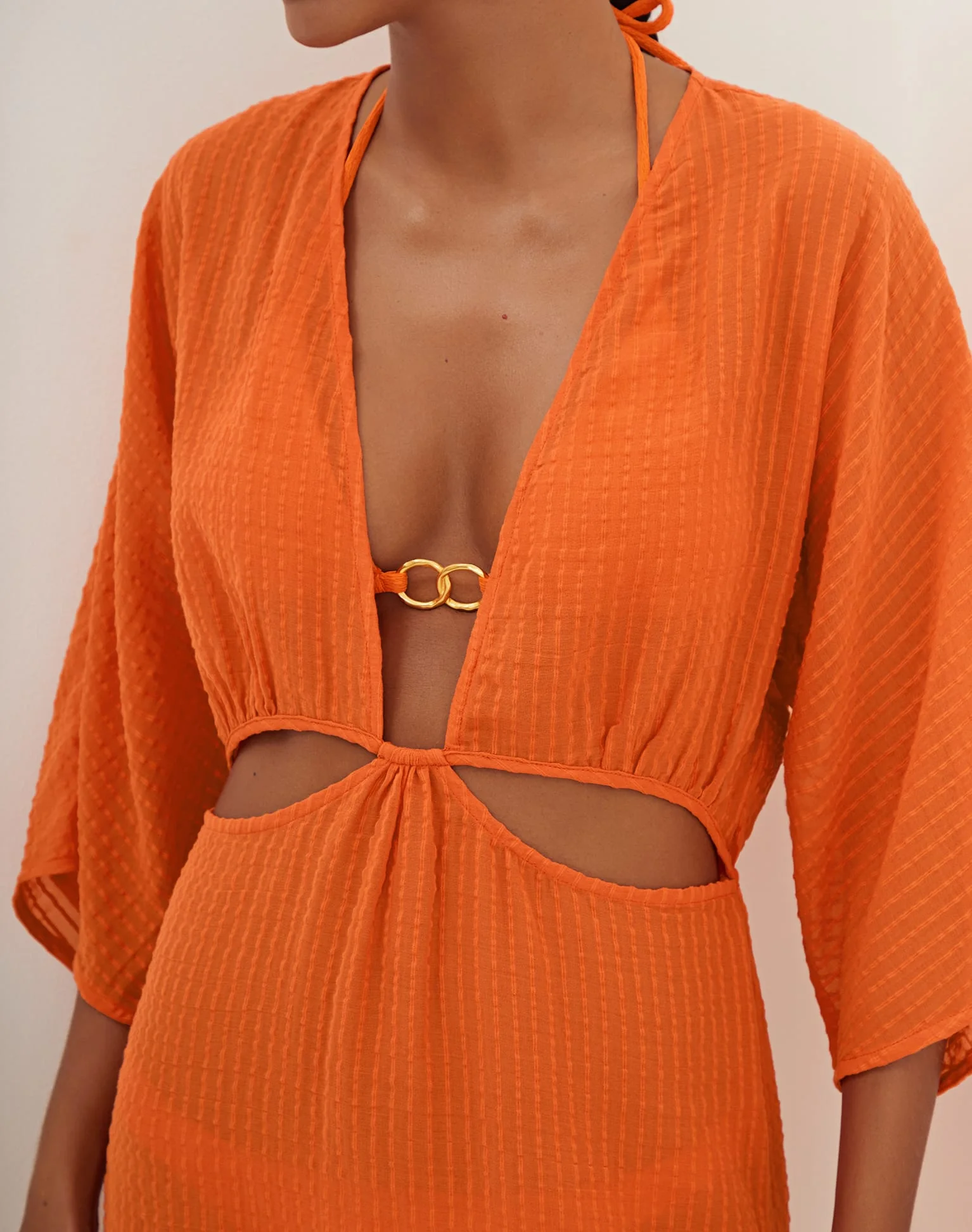 Allie Short Cover Up (Exchange Only) - Marigold - Image 4