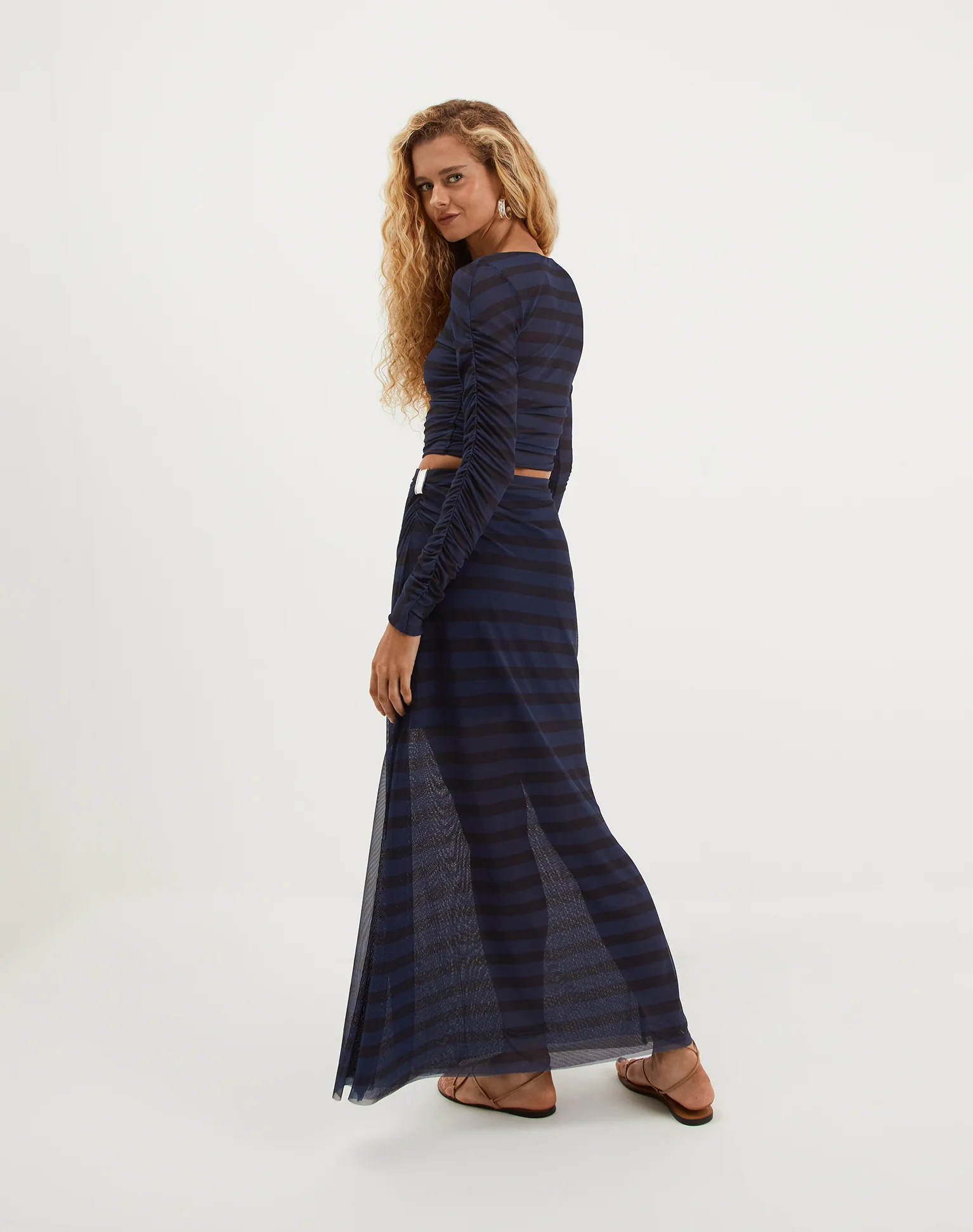 Amira Detail Long Skirt - Harmonie - Image 4
