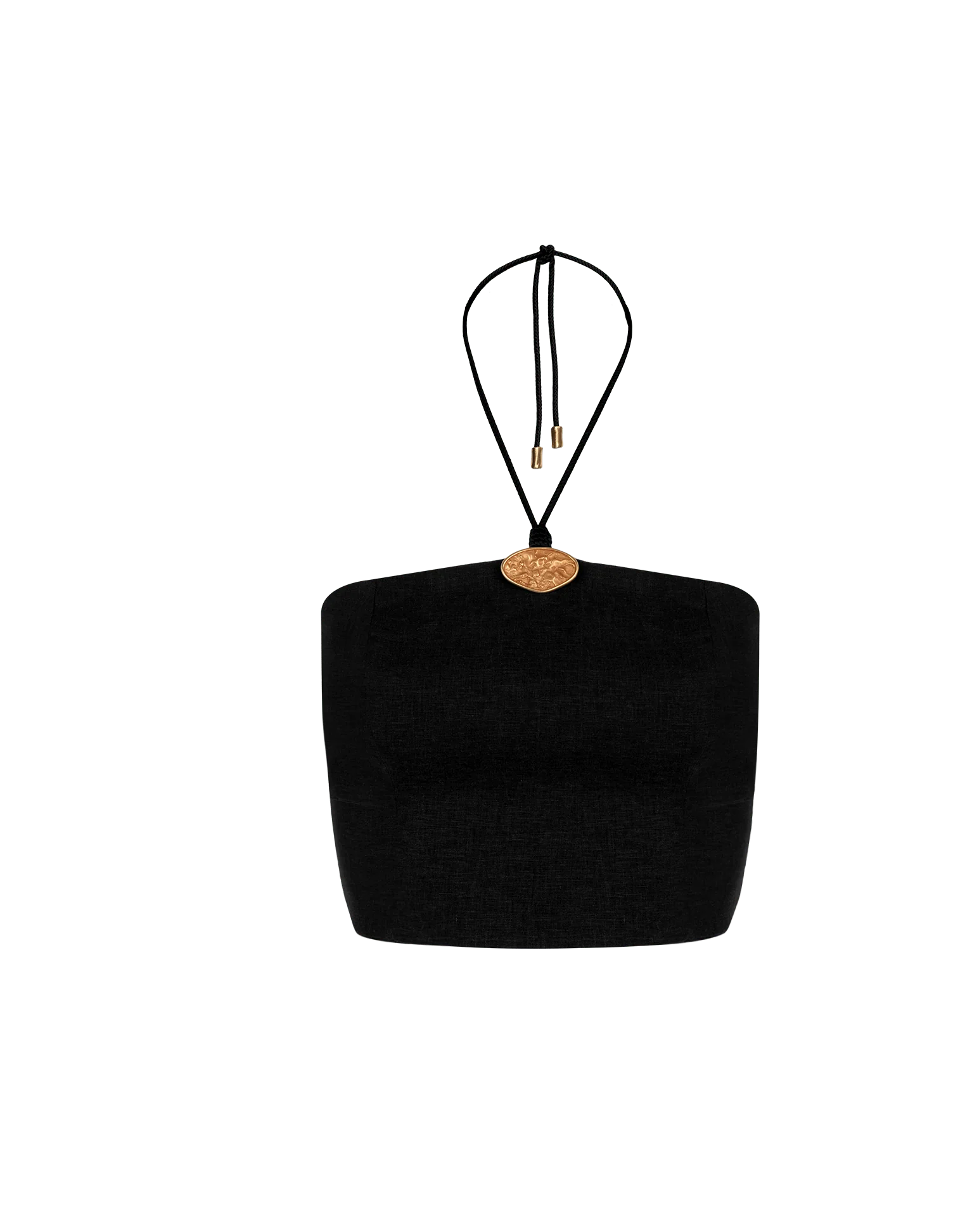 Arden Halter Top - Black
