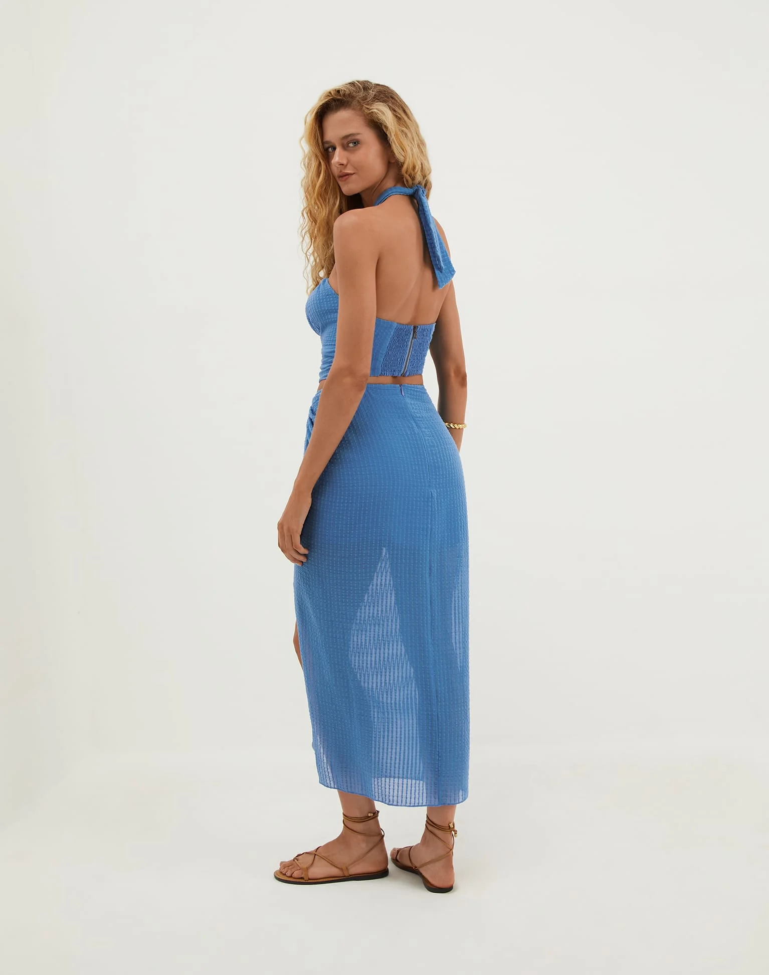 Aurora Midi Skirt - Beach Front - Image 4