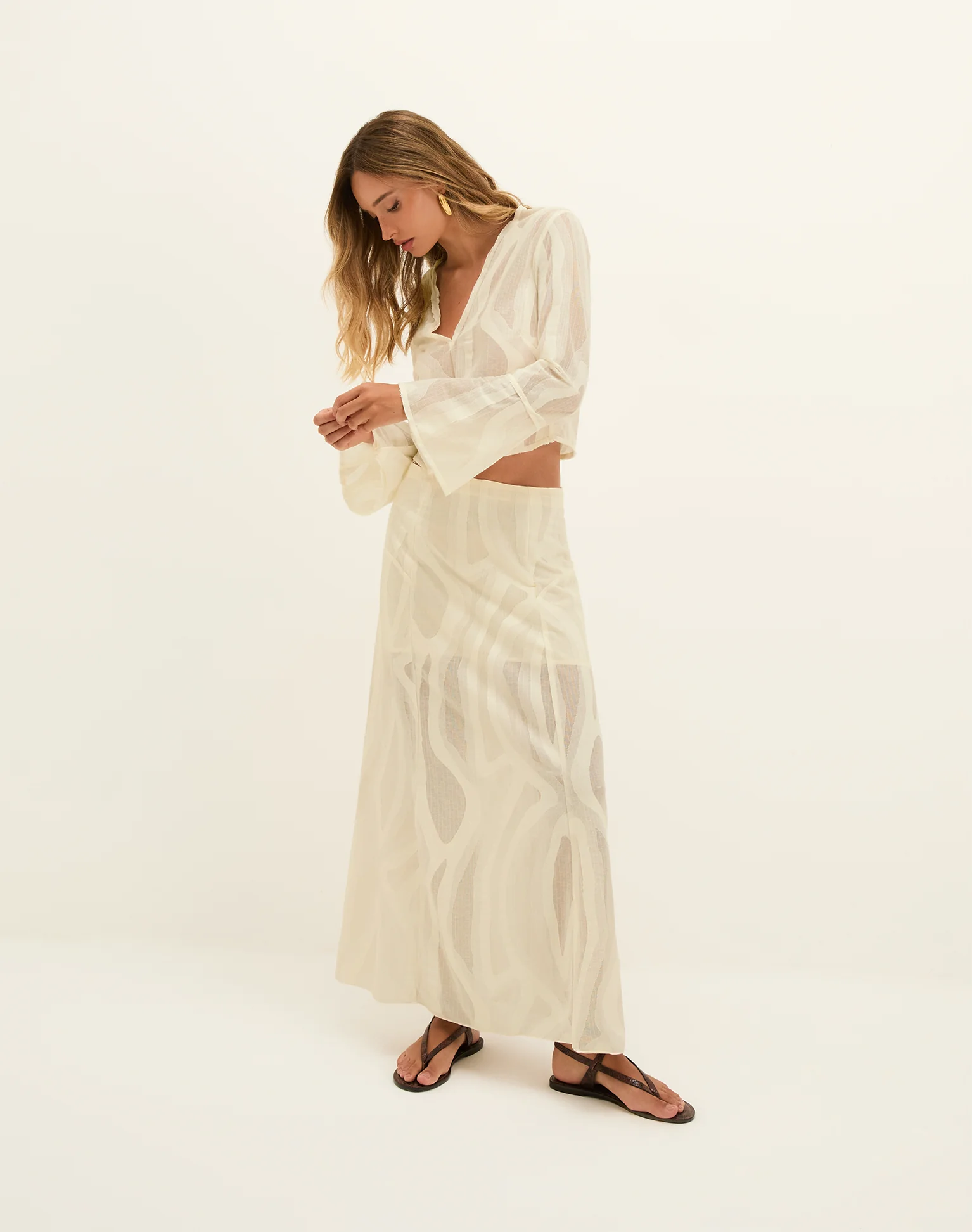 Avila Long Skirt - Glitz - Image 6