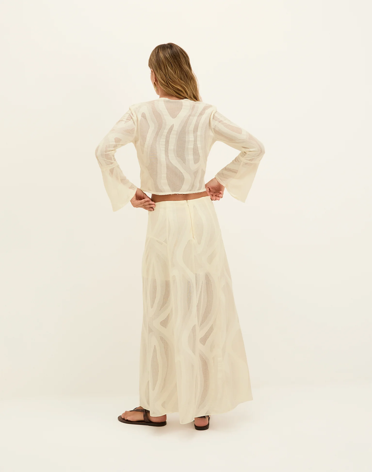 Avila Long Sleeve Blouse - Glitz - Image 3
