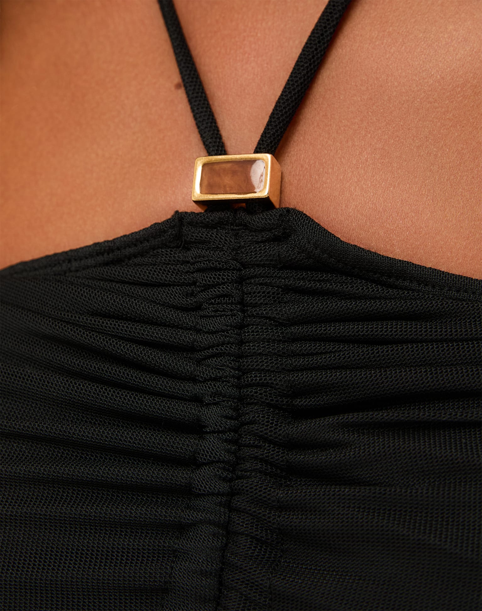 Cayton Mini Dress - Black - Image 4