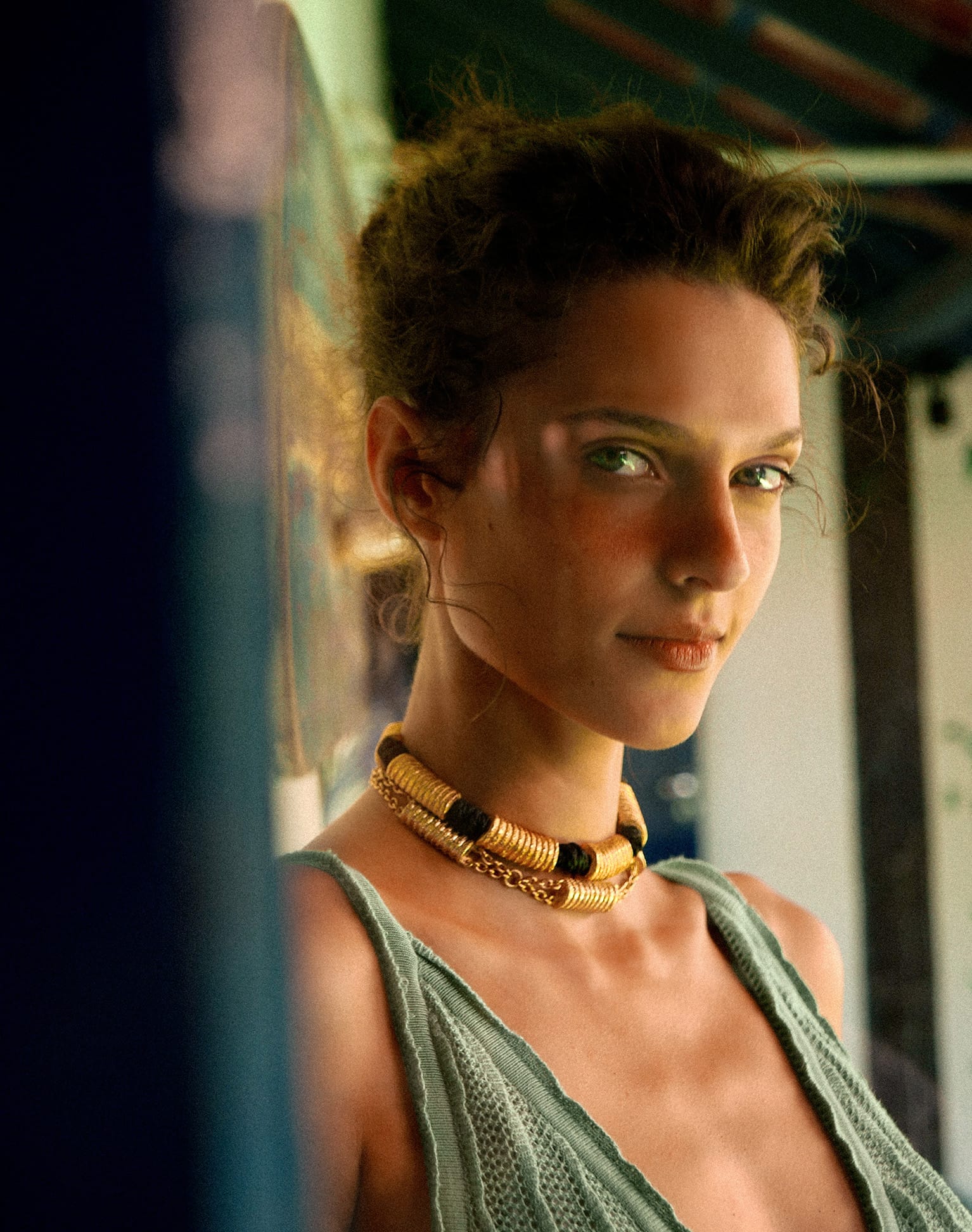 Chiara Choker - Gold - Image 5