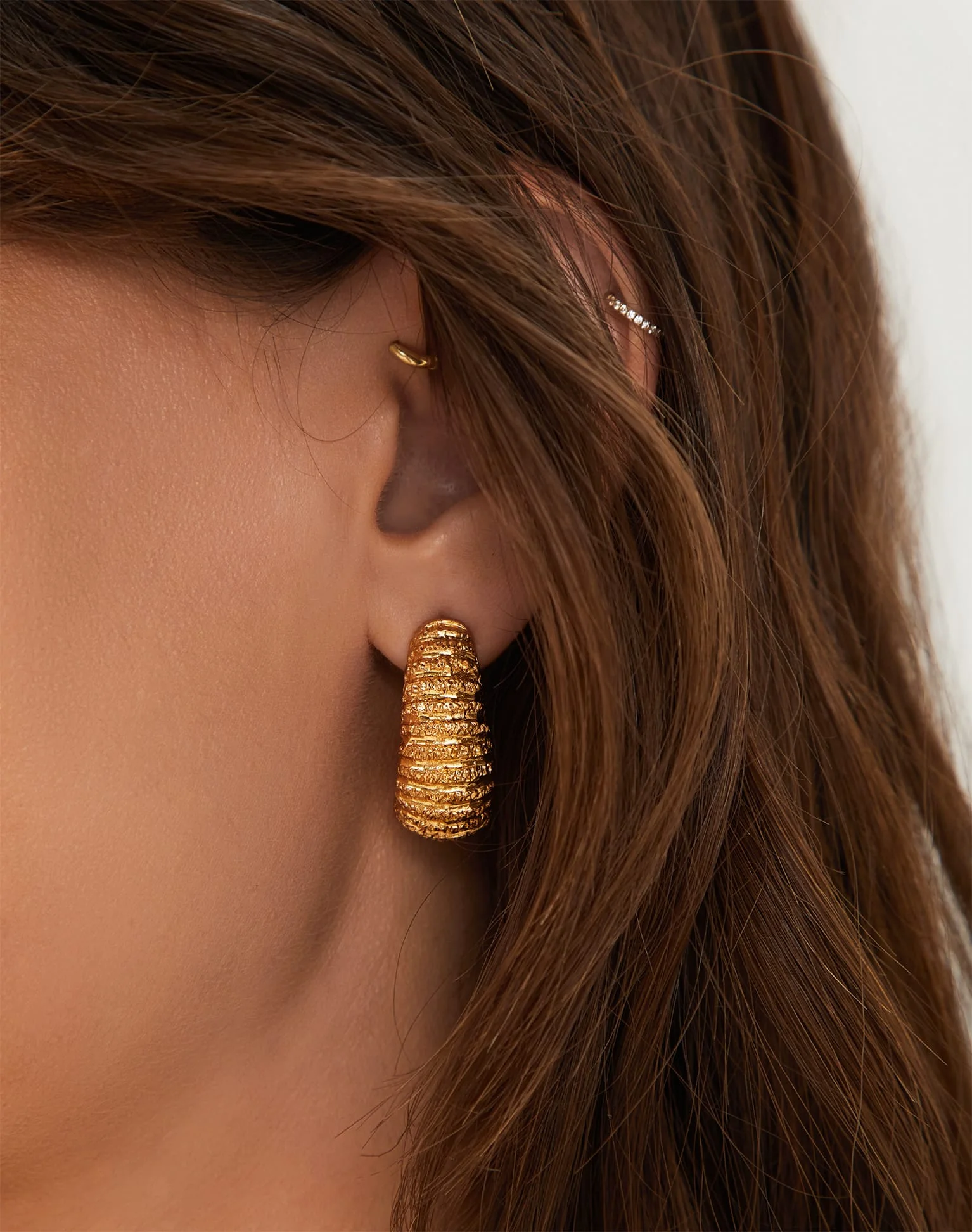 Chiara Earrings - Gold - Image 3