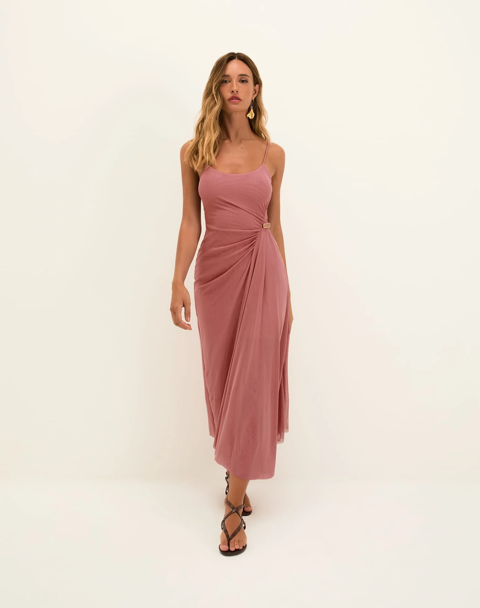 Dana Midi Dress - Sweet Heart