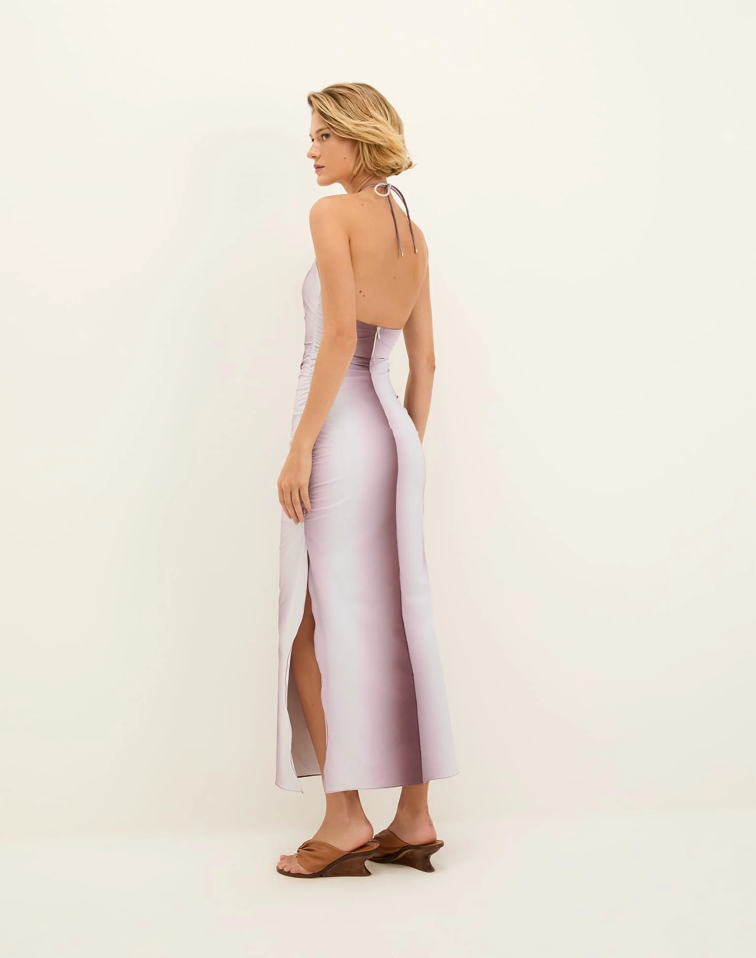 Dayton Halter Midi Dress - Nebula - Image 4