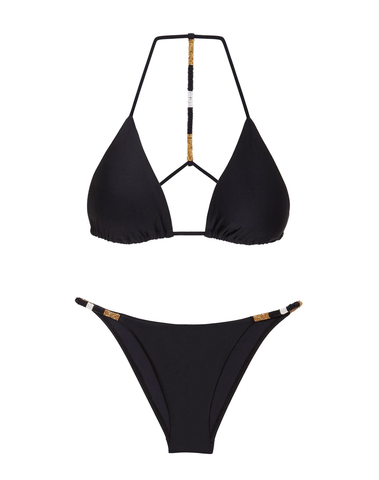 Ella Triangle Top - Black - Image 7