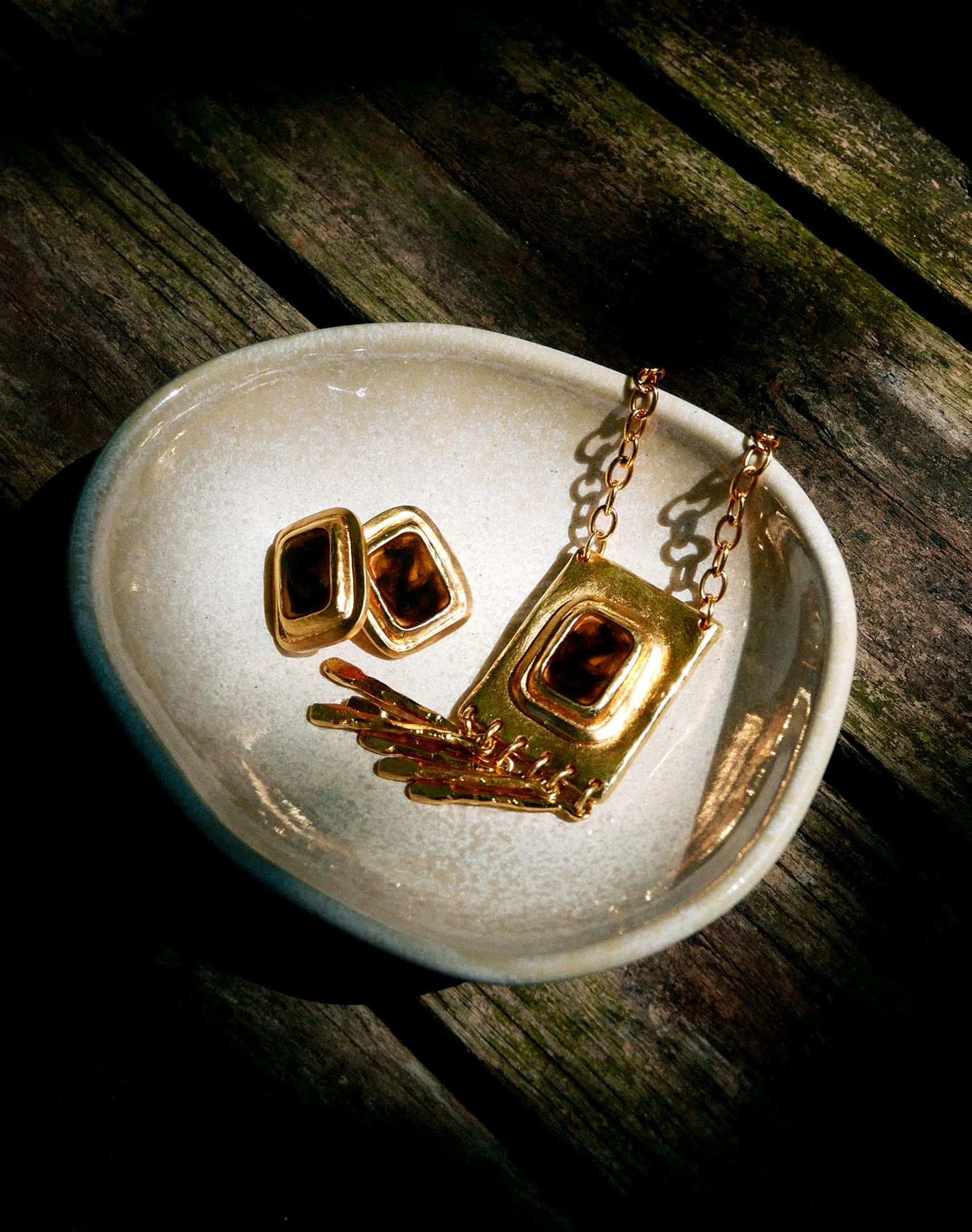 Emma Earrings - Gold - Image 3