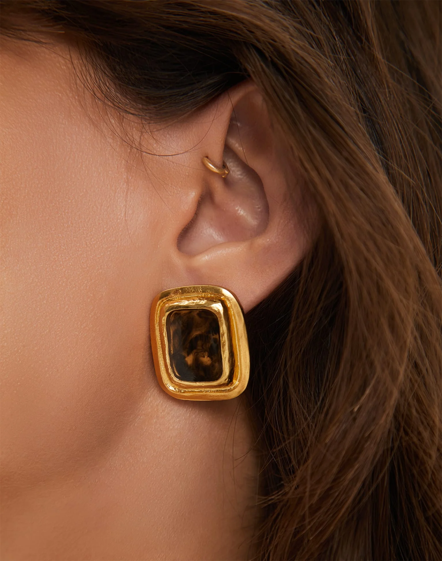 Emma Earrings - Gold - Image 4