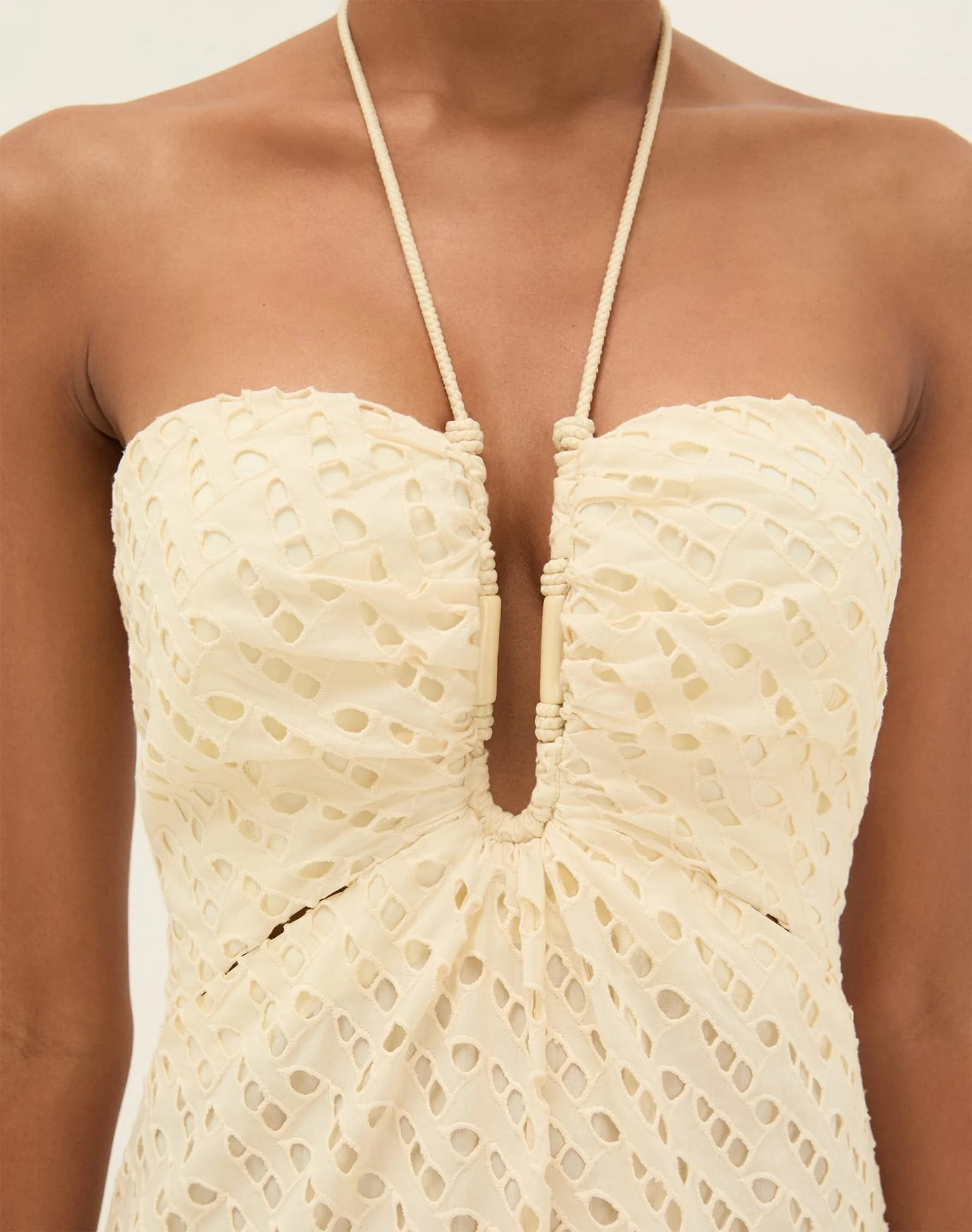Eyelet Melina Long Dress - Glitz - Image 6