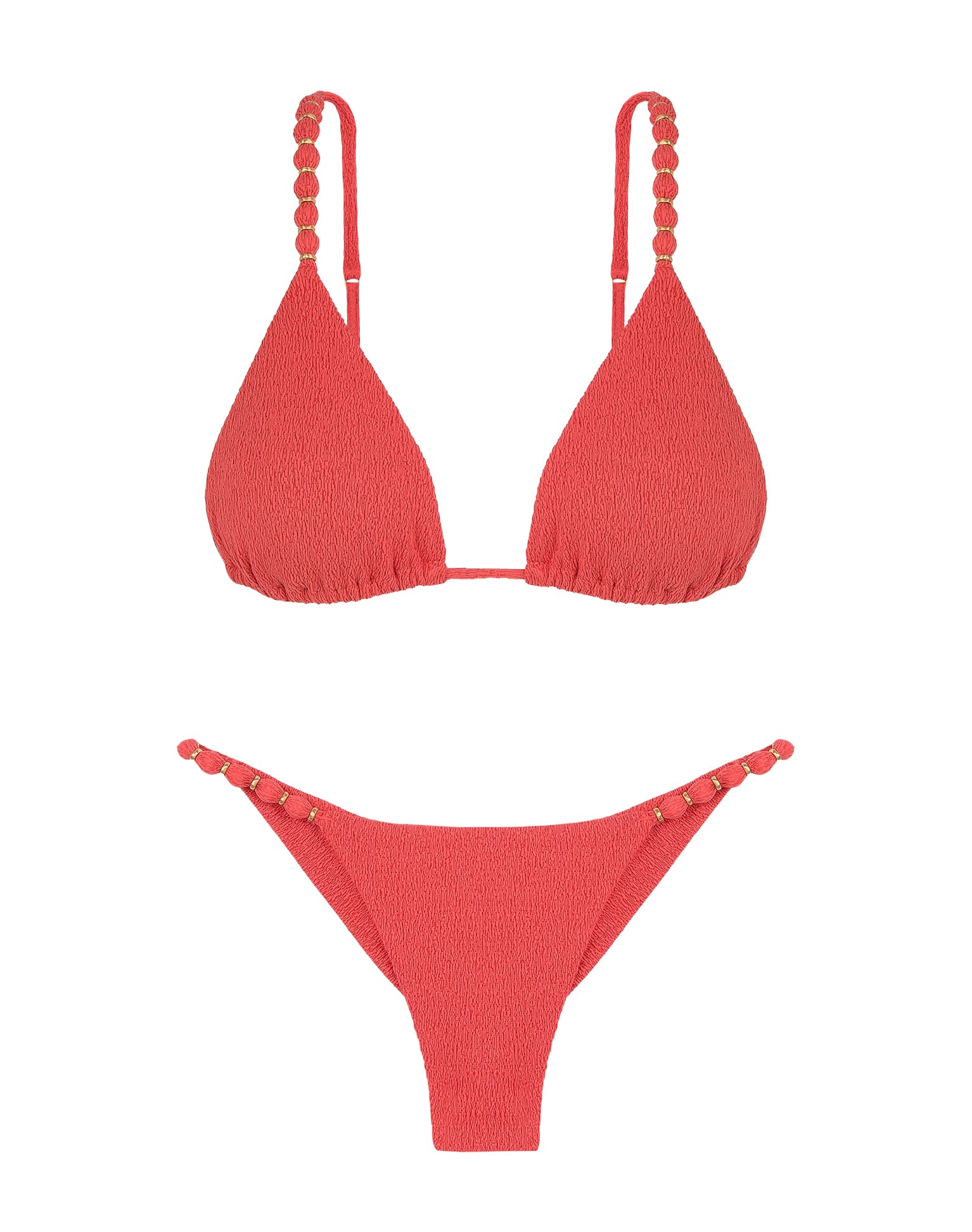 Firenze Beads Parallel Tri Top (Exchange Only) - Raspberry - Image 10