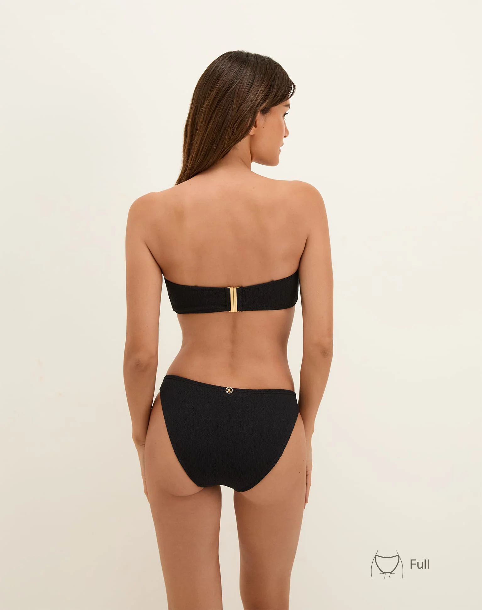 Firenze Blake Bandeau Top - Black - Image 4