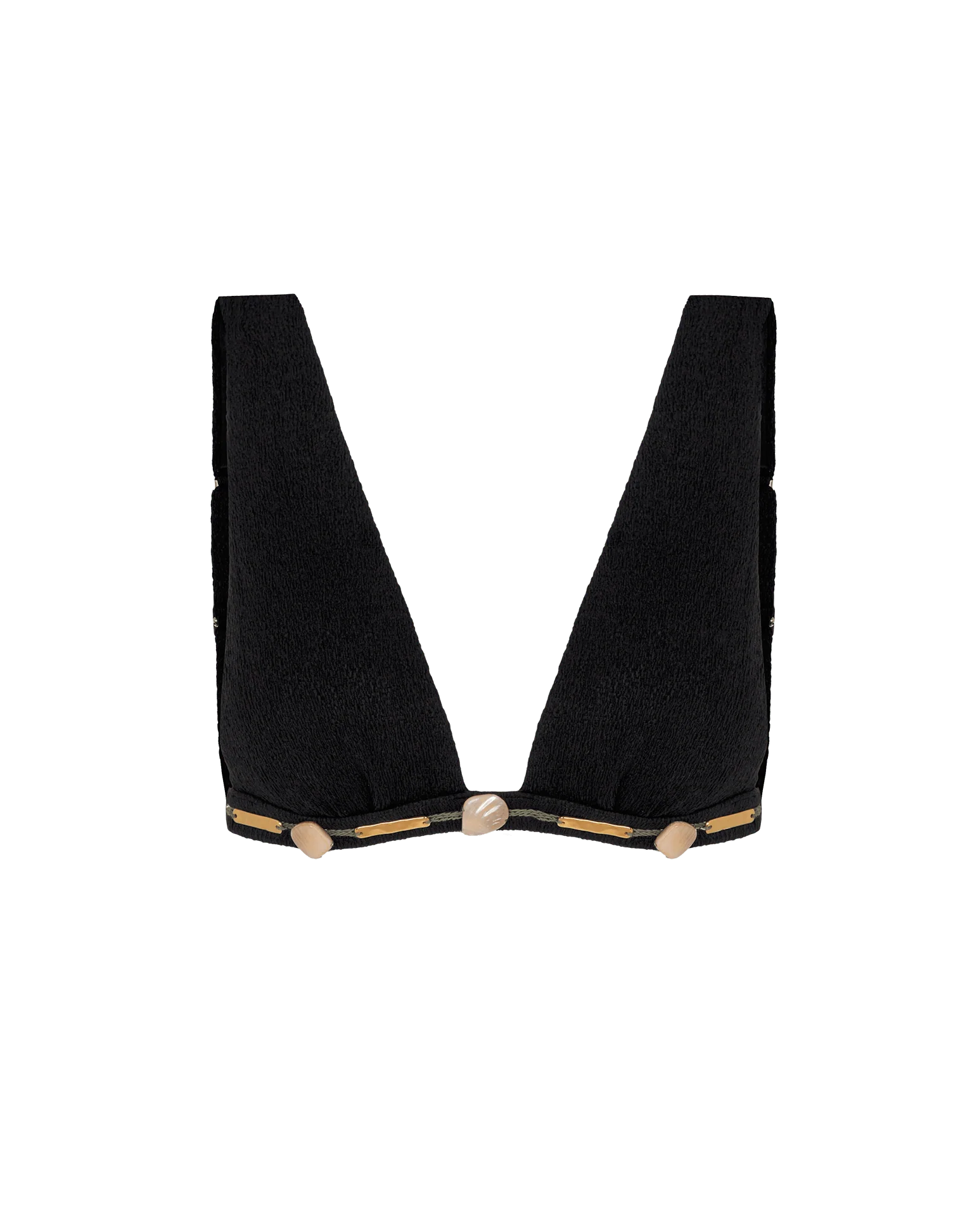 Firenze Edith Safira Top - Black