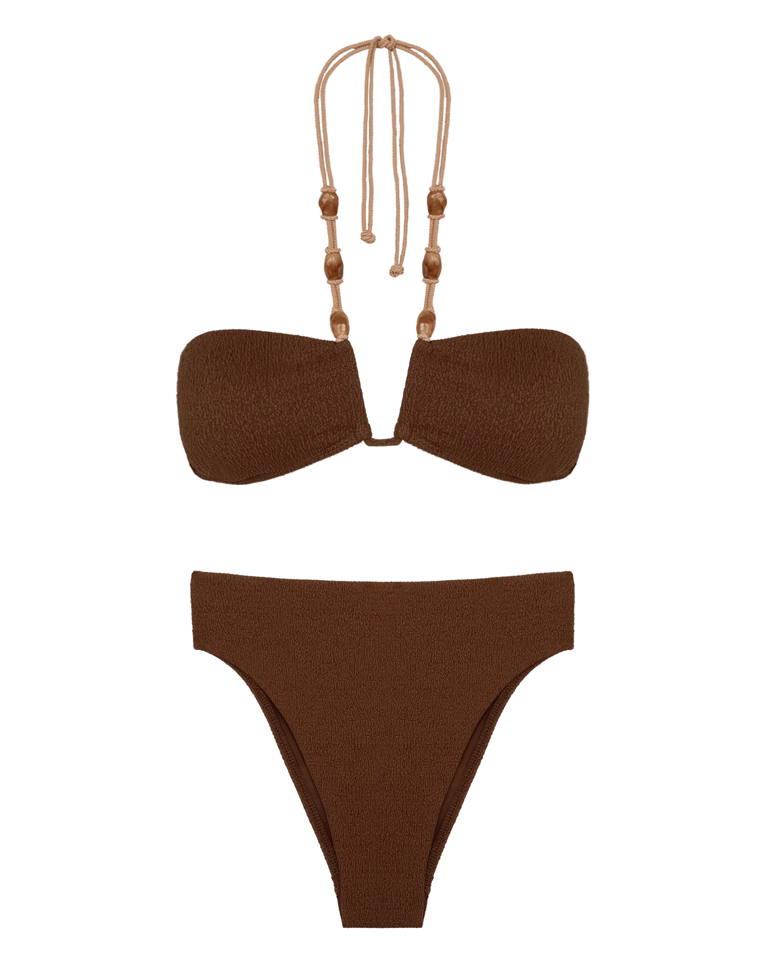 Firenze Gigi Hot Pant Bottom - Brown - Image 3