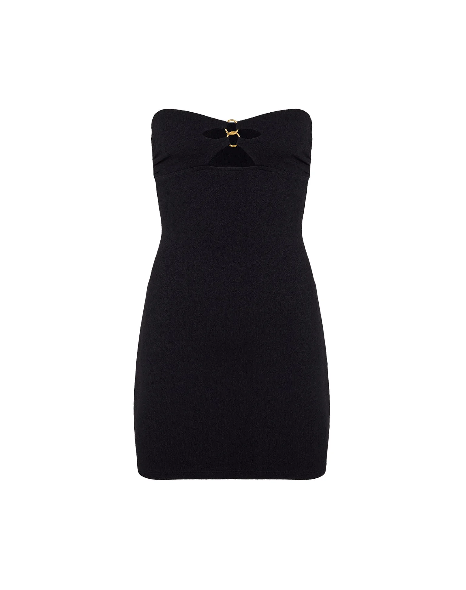Firenze Jolie Bodycon Dress - Black - Image 7