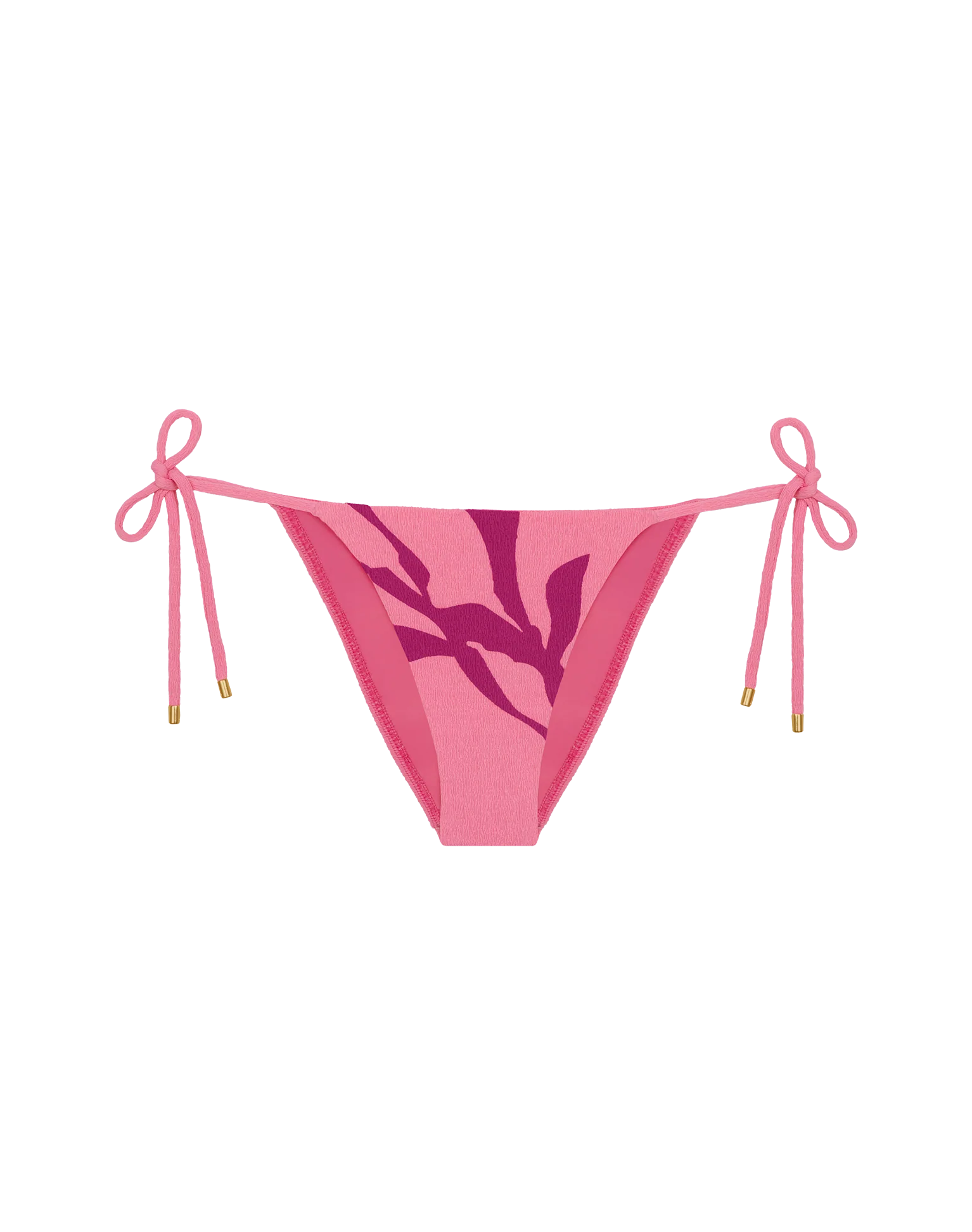 Firenze Molly Tie Side Bottom - Pink Pearl