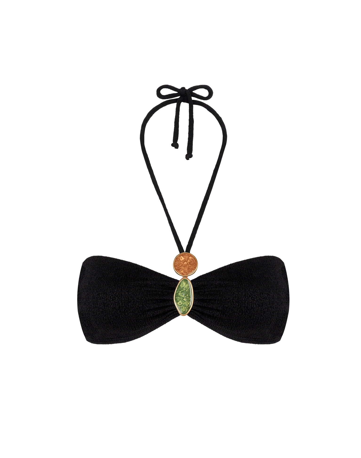 Firenze Petra Bandeau Top - Black - Image 8