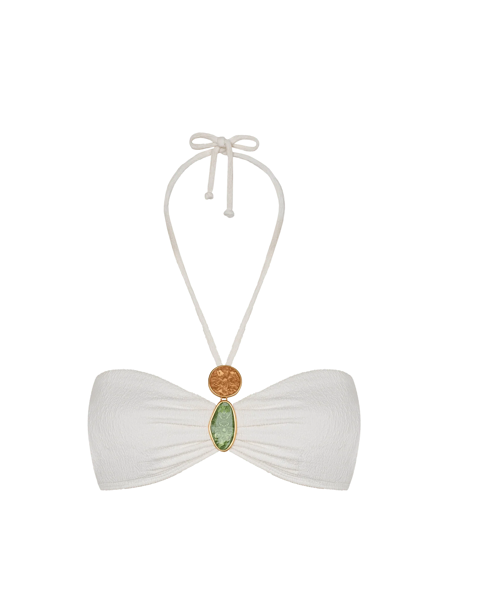 Firenze Petra Bandeau Top - White