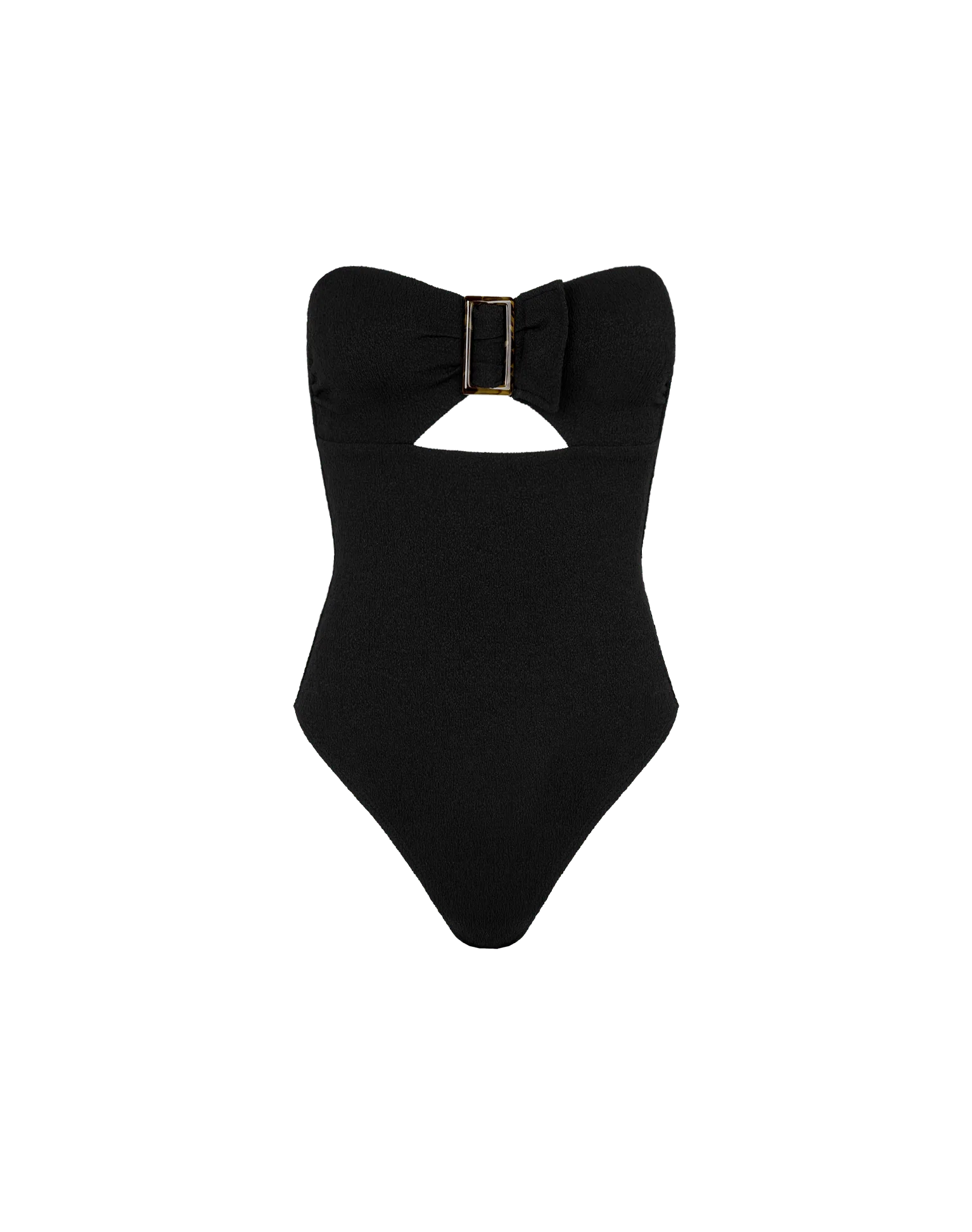 Firenze Sade Bandeau One Piece - Black - Image 5