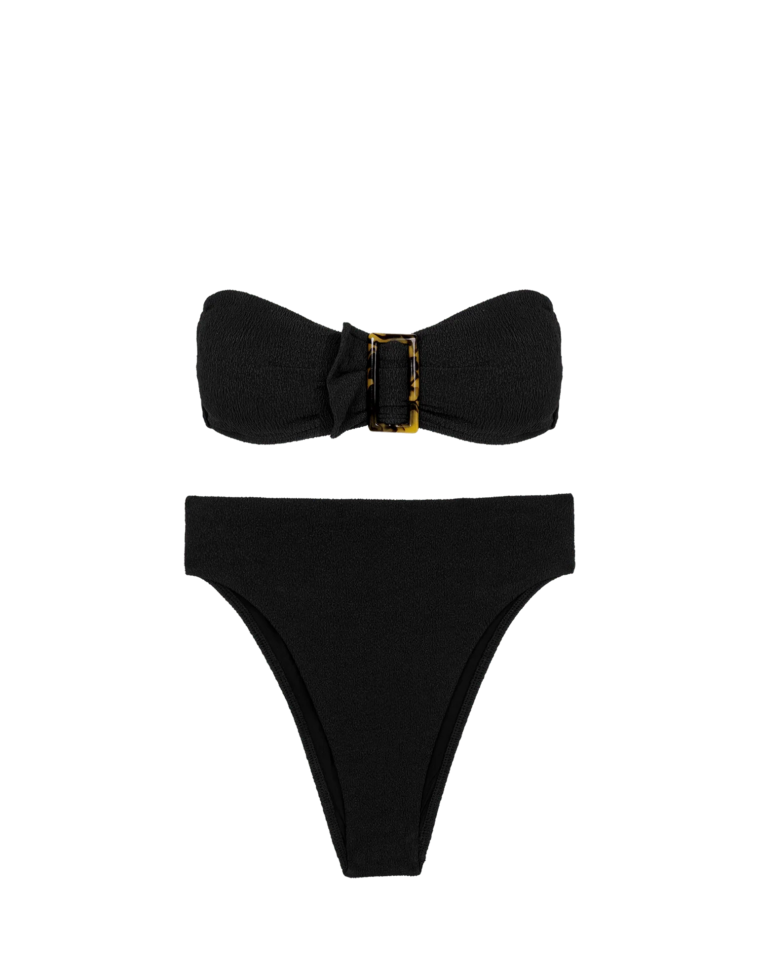 Firenze Sade Bandeau Top - Black - Image 11