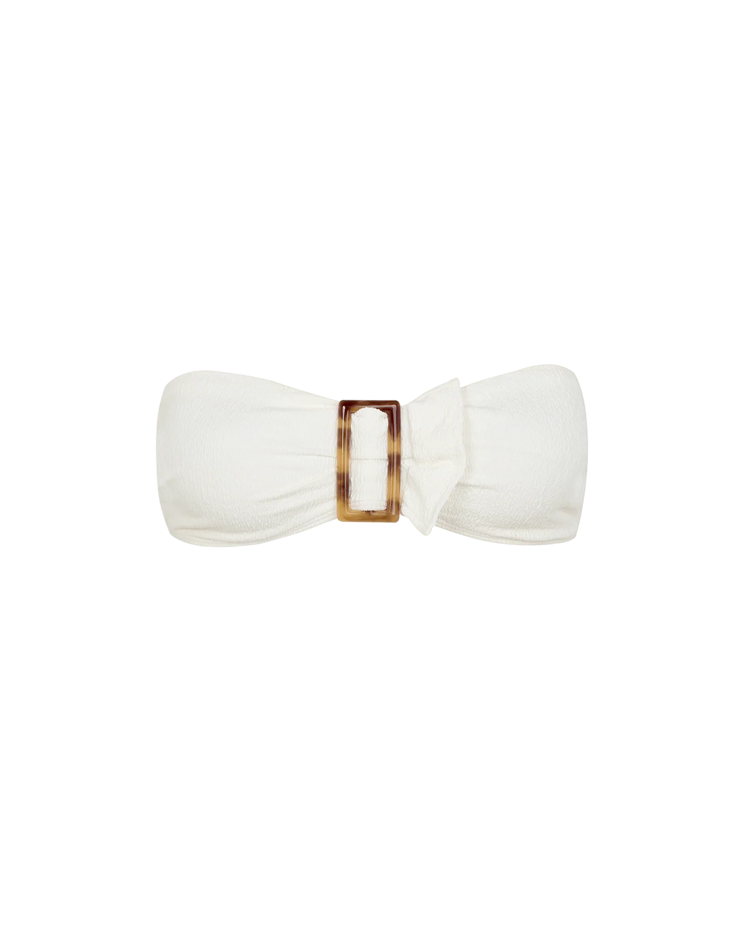 Firenze Sade Bandeau Top - White