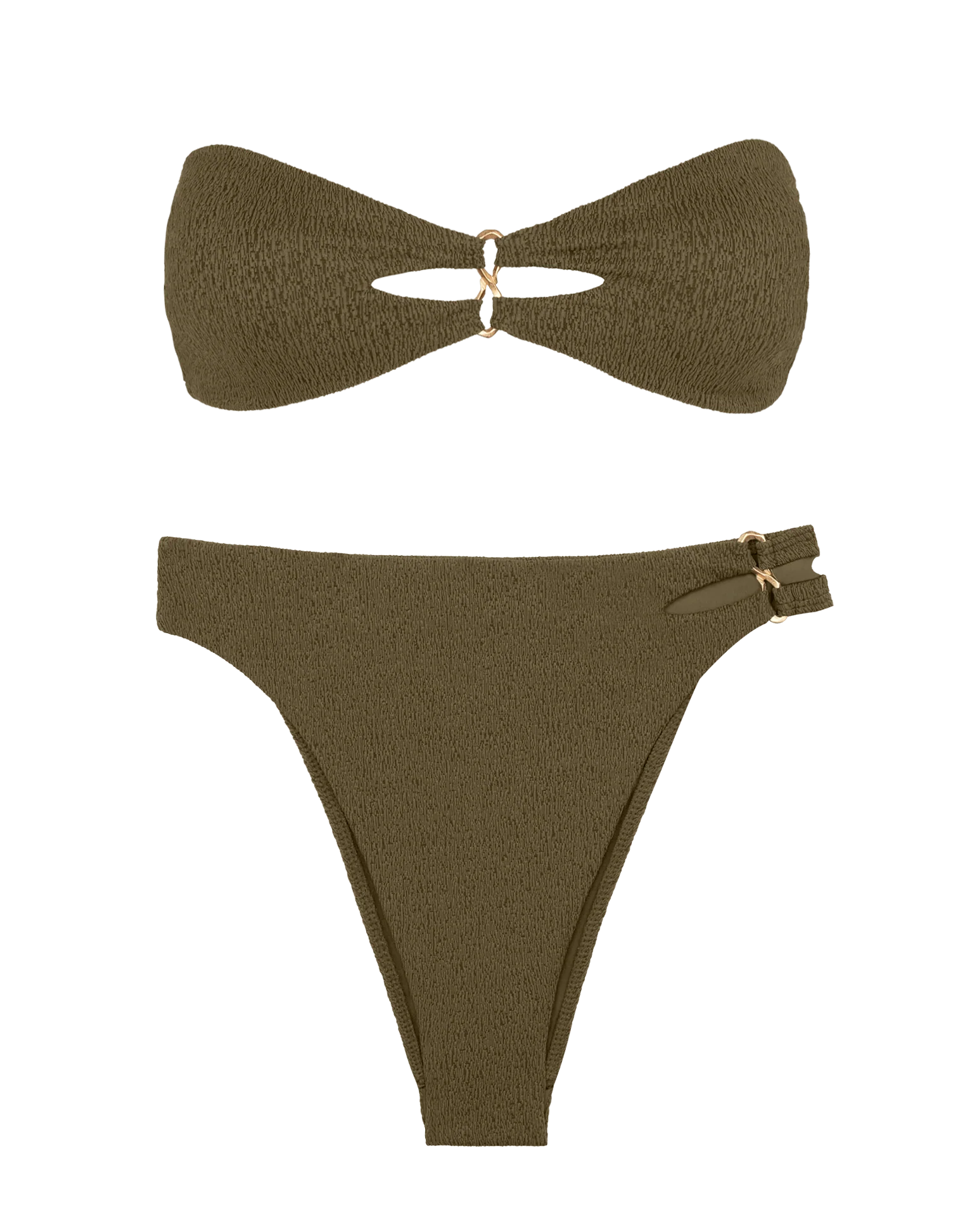 Firenze Solaro Hot Pant Bottom - Evergreen - Image 7