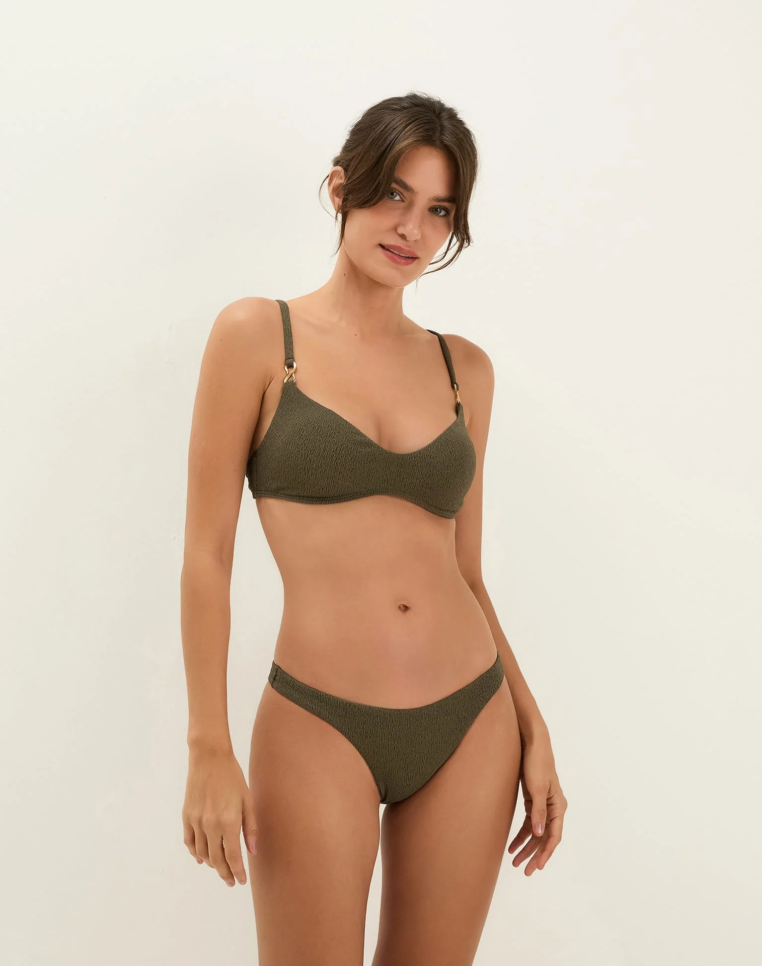 Firenze Solaro Vivian Top - Evergreen - Image 2