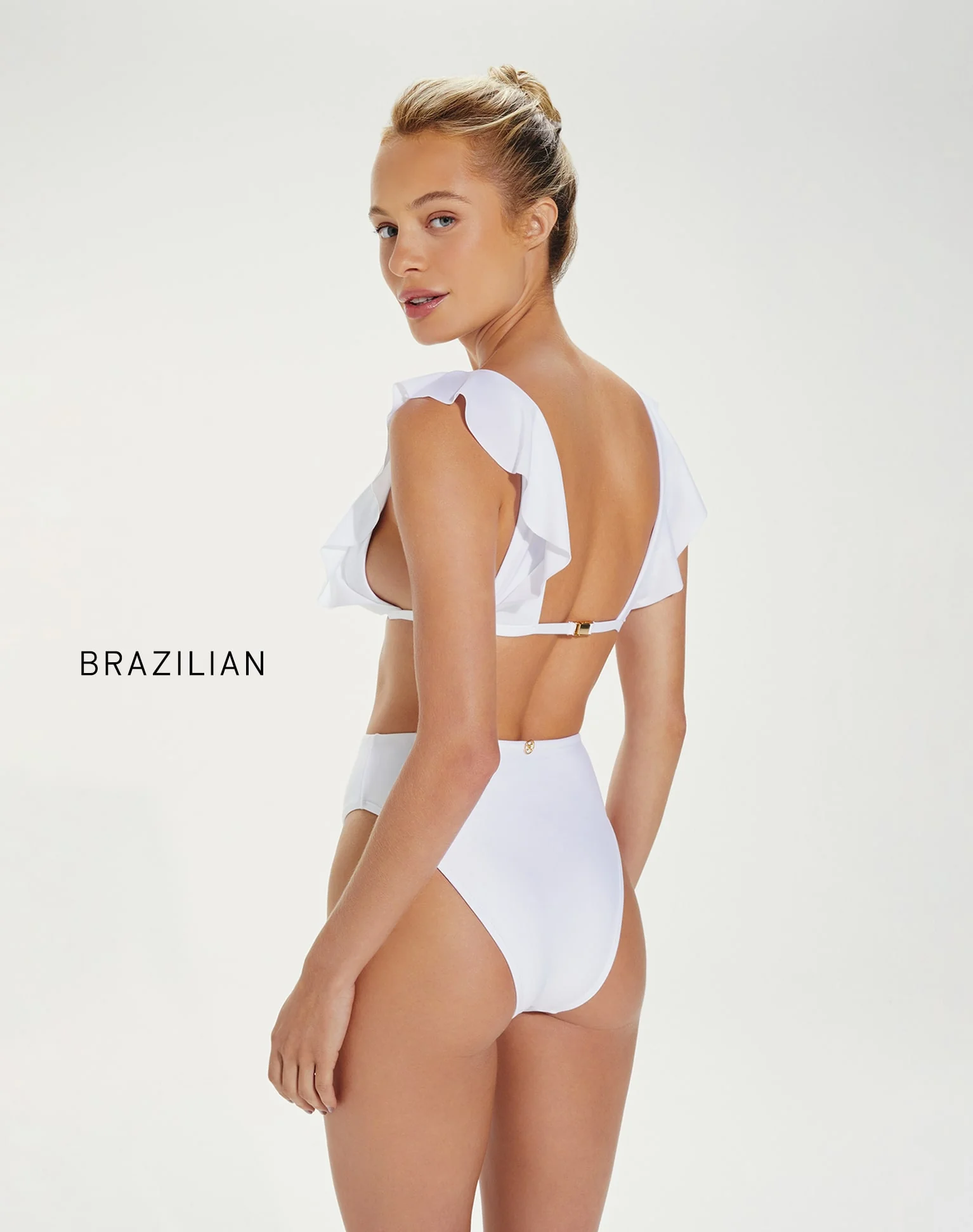 Gigi Hot Pant Bottom - White - Image 4