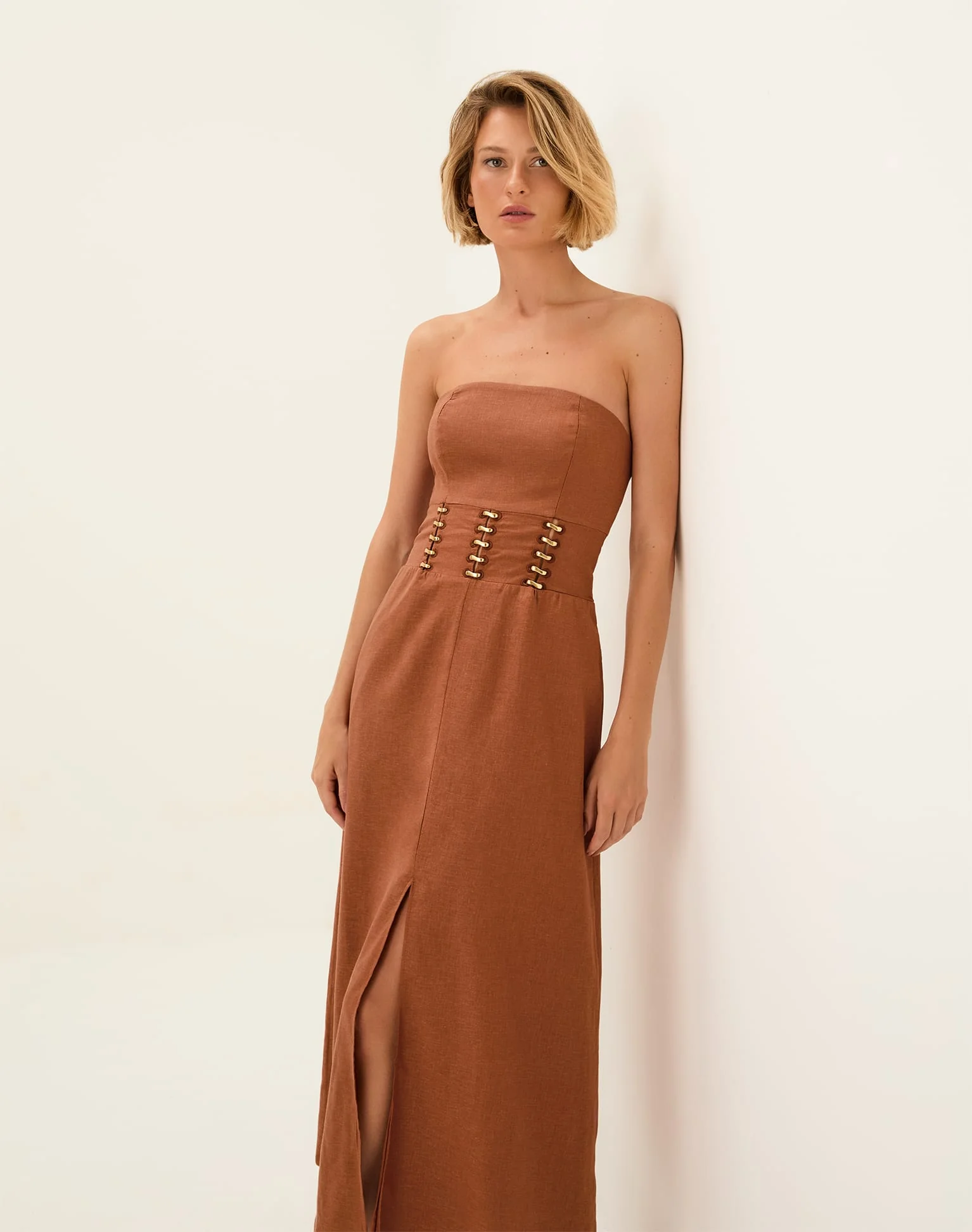 Greta Midi Dress - Devotion - Image 4