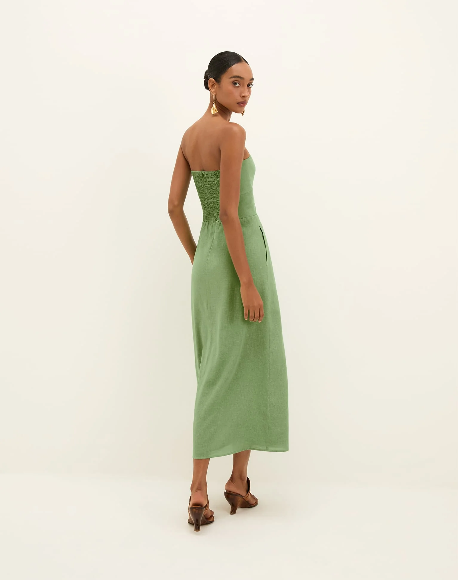 Greta Midi Dress - Paradiso - Image 2