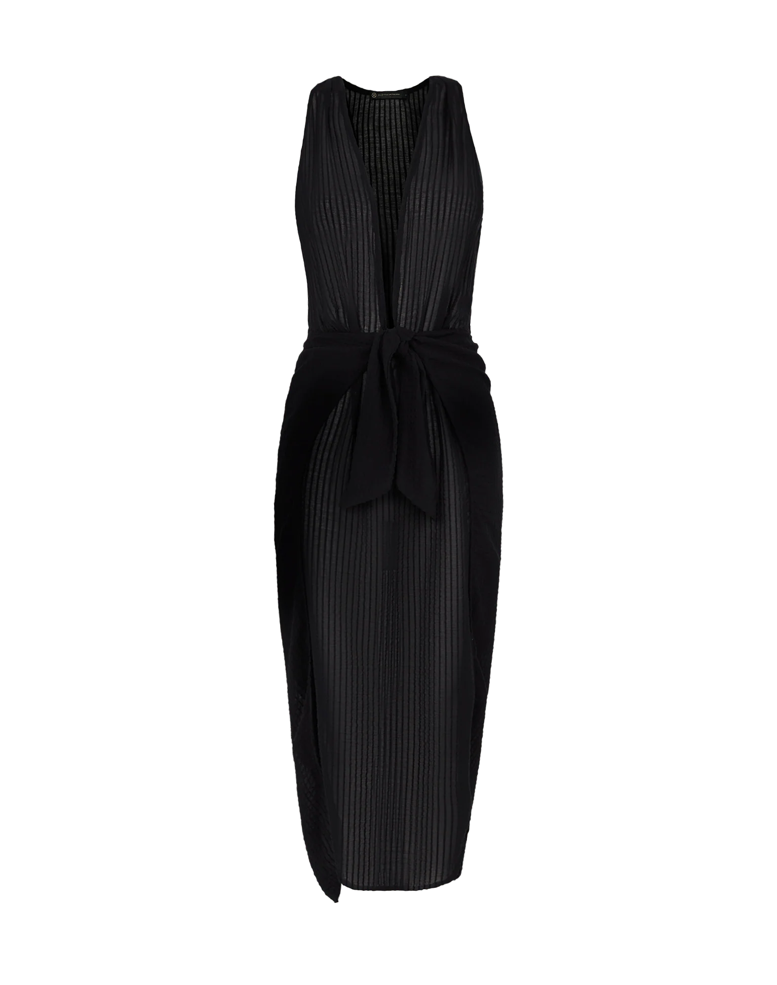 Ida Long Cover Up - Black - Image 7