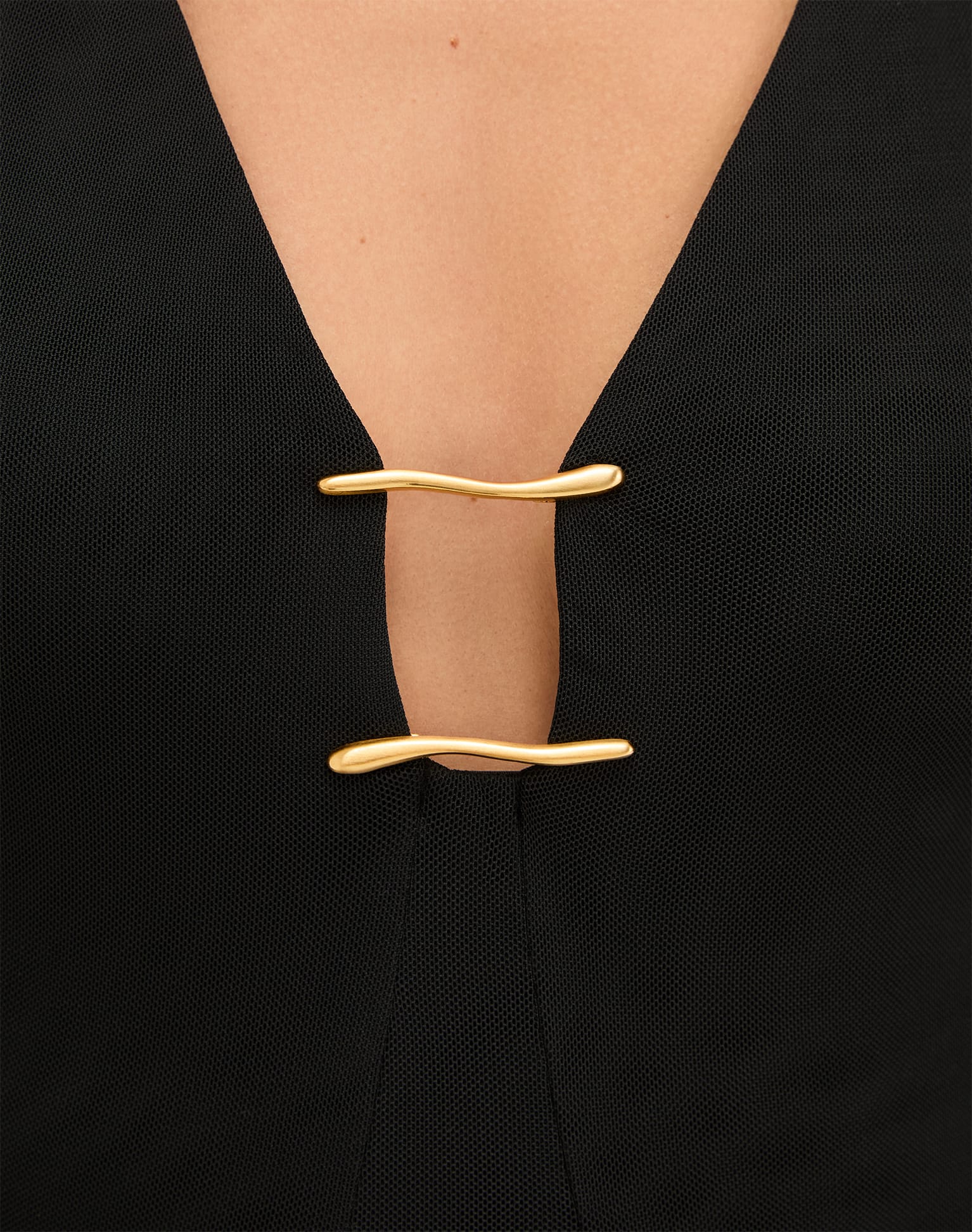 Iva Long Dress - Black - Image 5