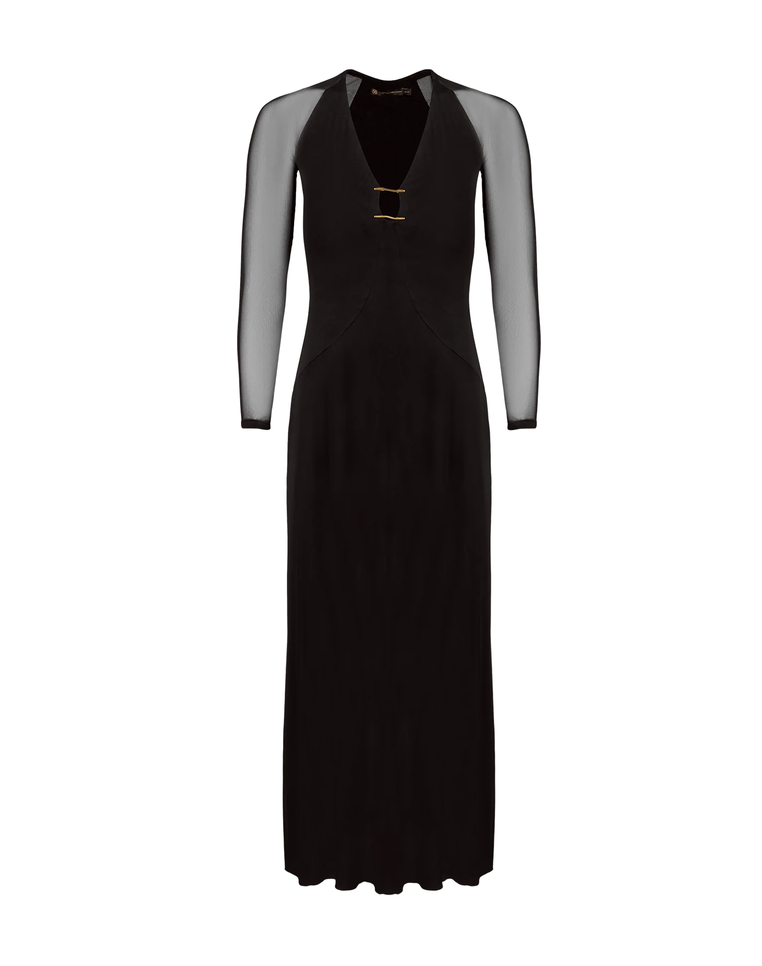 Iva Long Dress - Black - Image 7