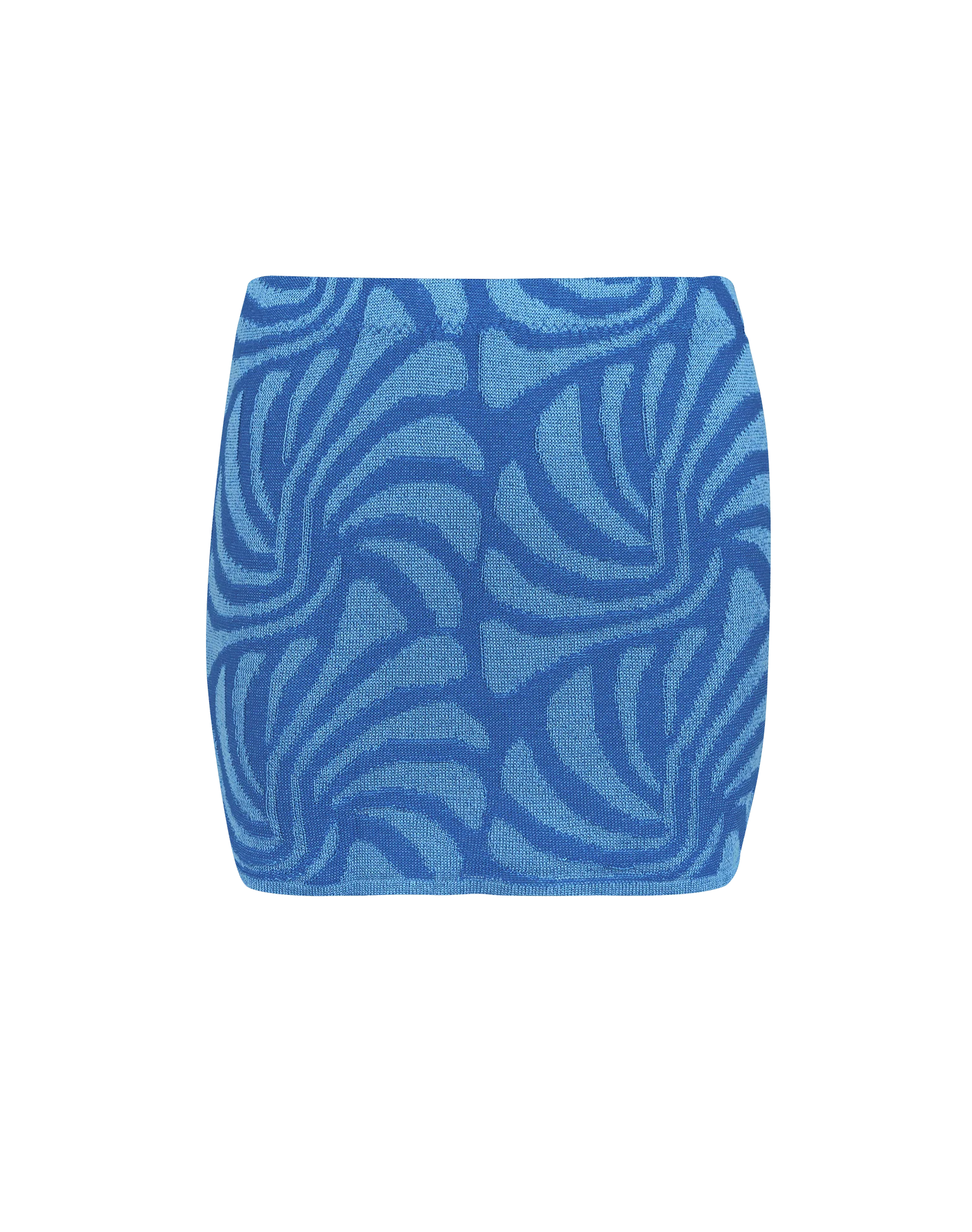 Jacquard Lara Mini Skirt - Neptune - Image 8