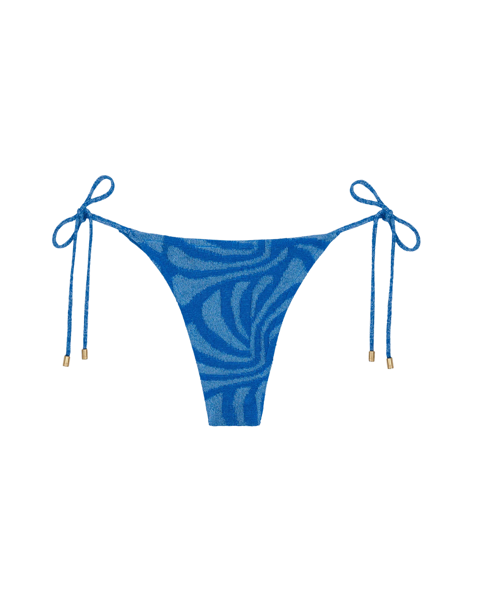 Jacquard Tie Side Bottom - Neptune