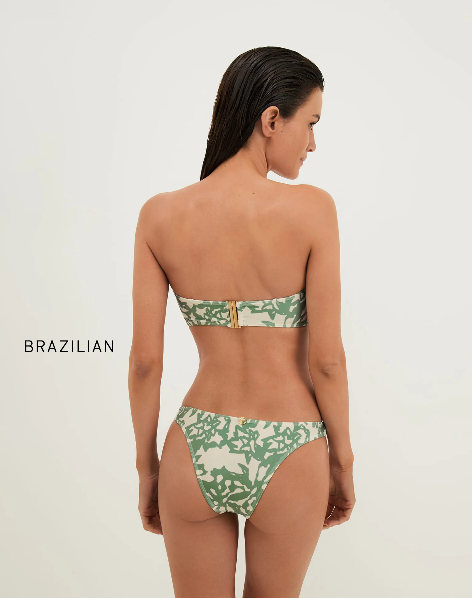 Jill Square Bandeau Top - Oceana - Image 4