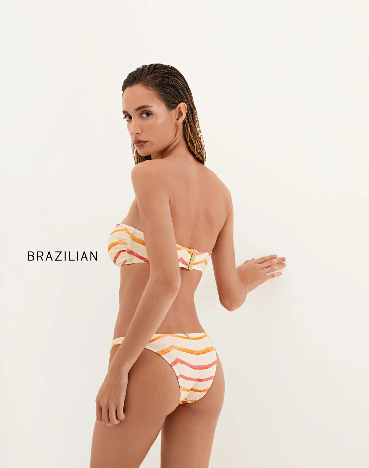 Joy Bandeau Top - Sandstone - Image 5