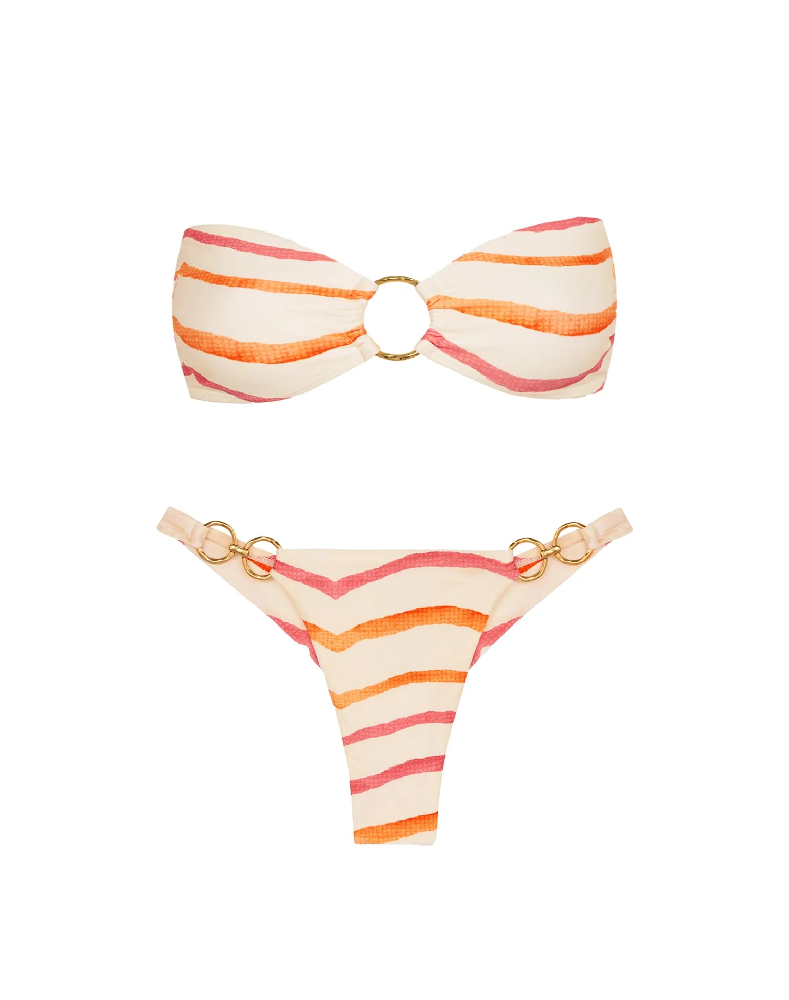 Joy Bandeau Top - Sandstone - Image 9