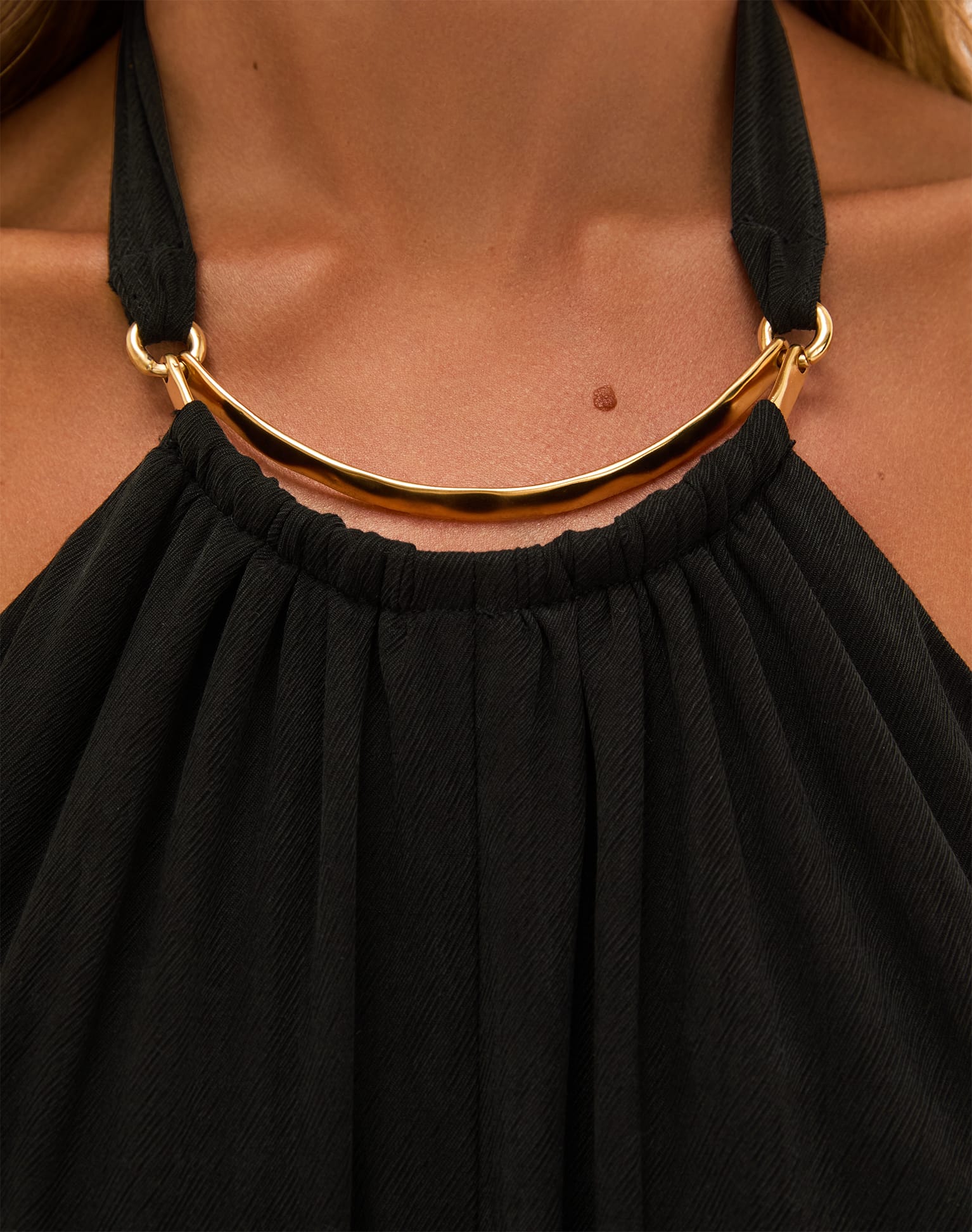 Joy Long Dress - Black - Image 3
