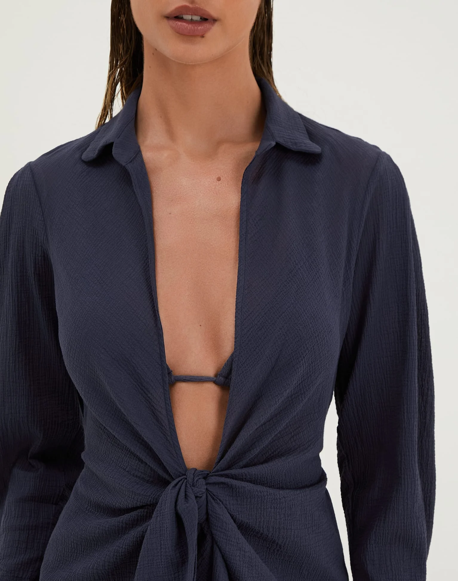 Juliete Short Cover Up - Sailboat - Image 4