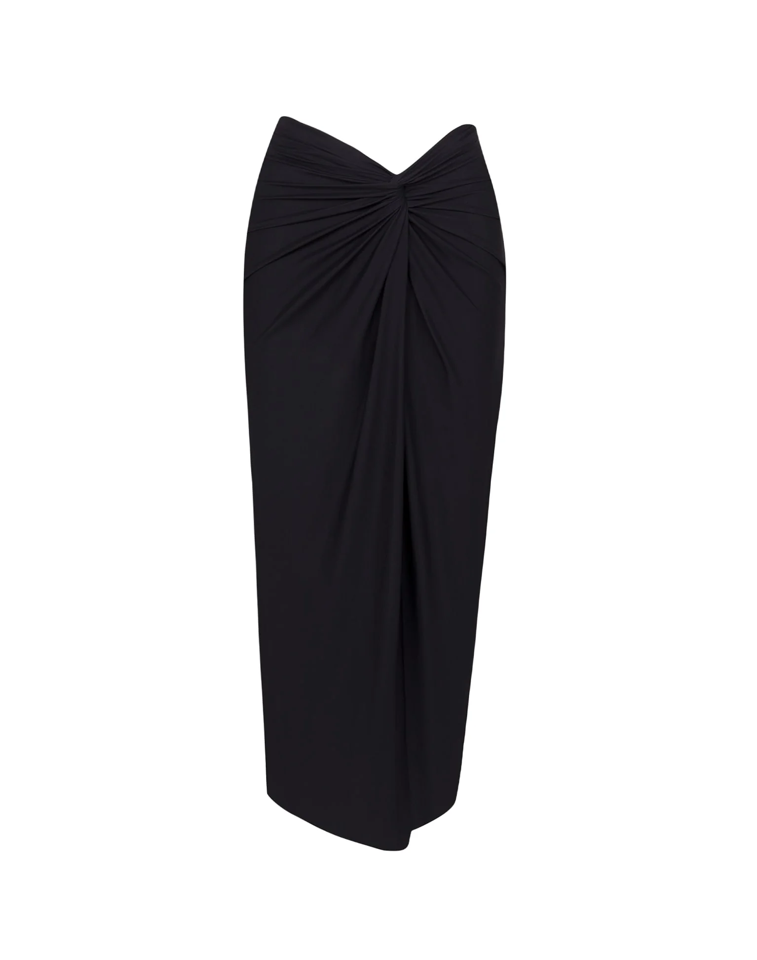 Karen Midi Skirt - Black - Image 4