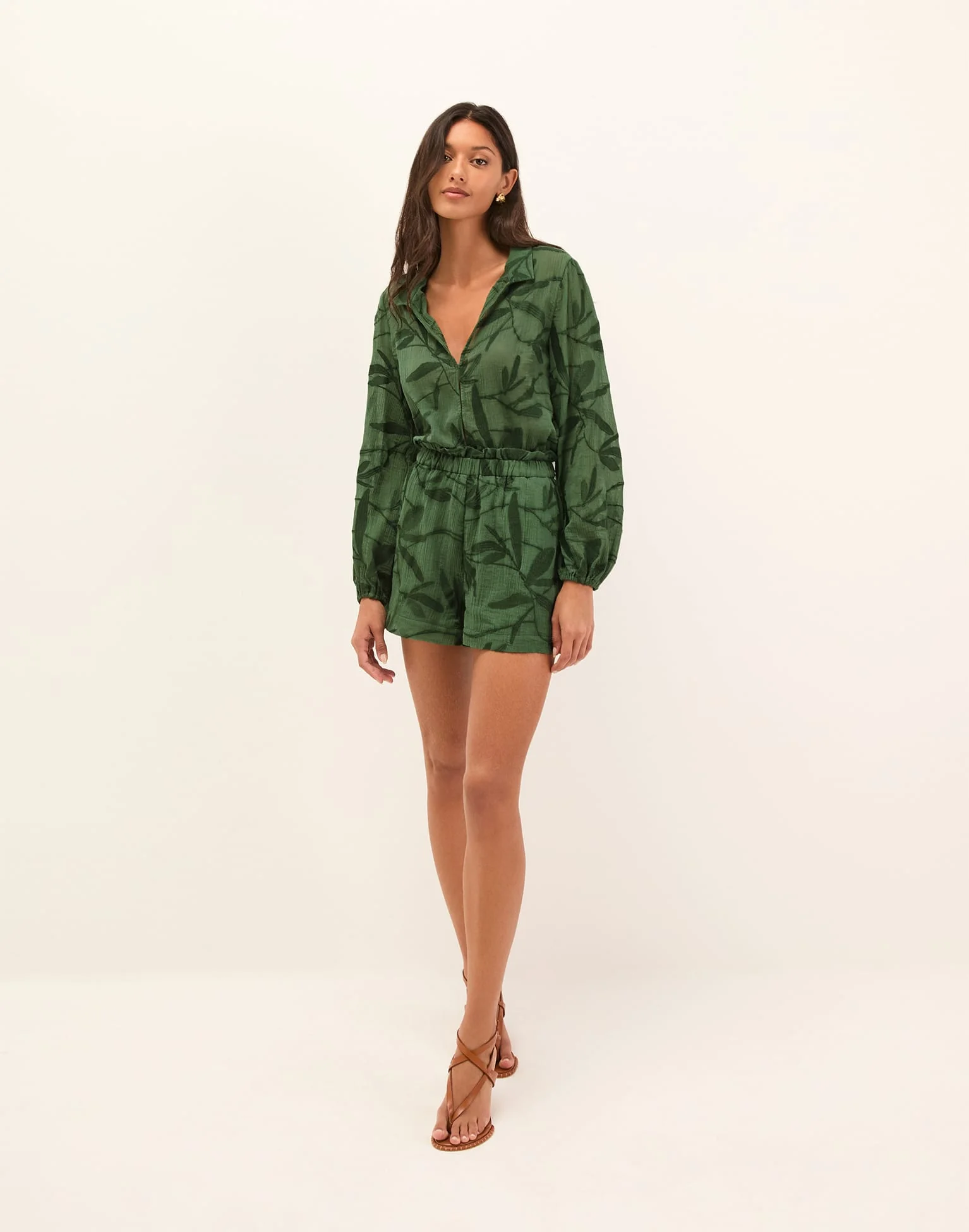 Kinsley Blouse - Embroidered Free Bird - Image 2
