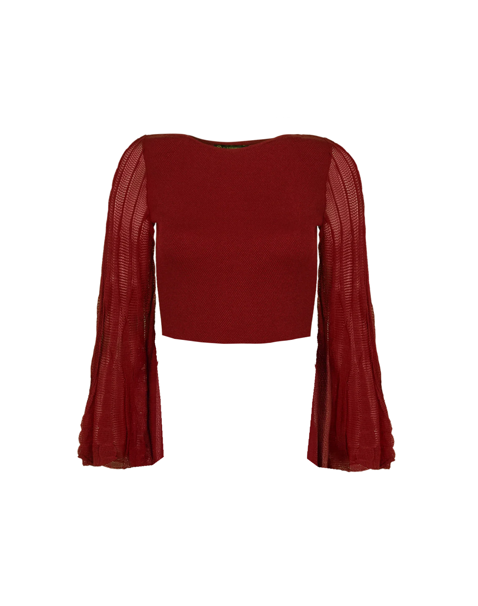 Knit Celina Bell Sleeve Top - Ponche - Image 9