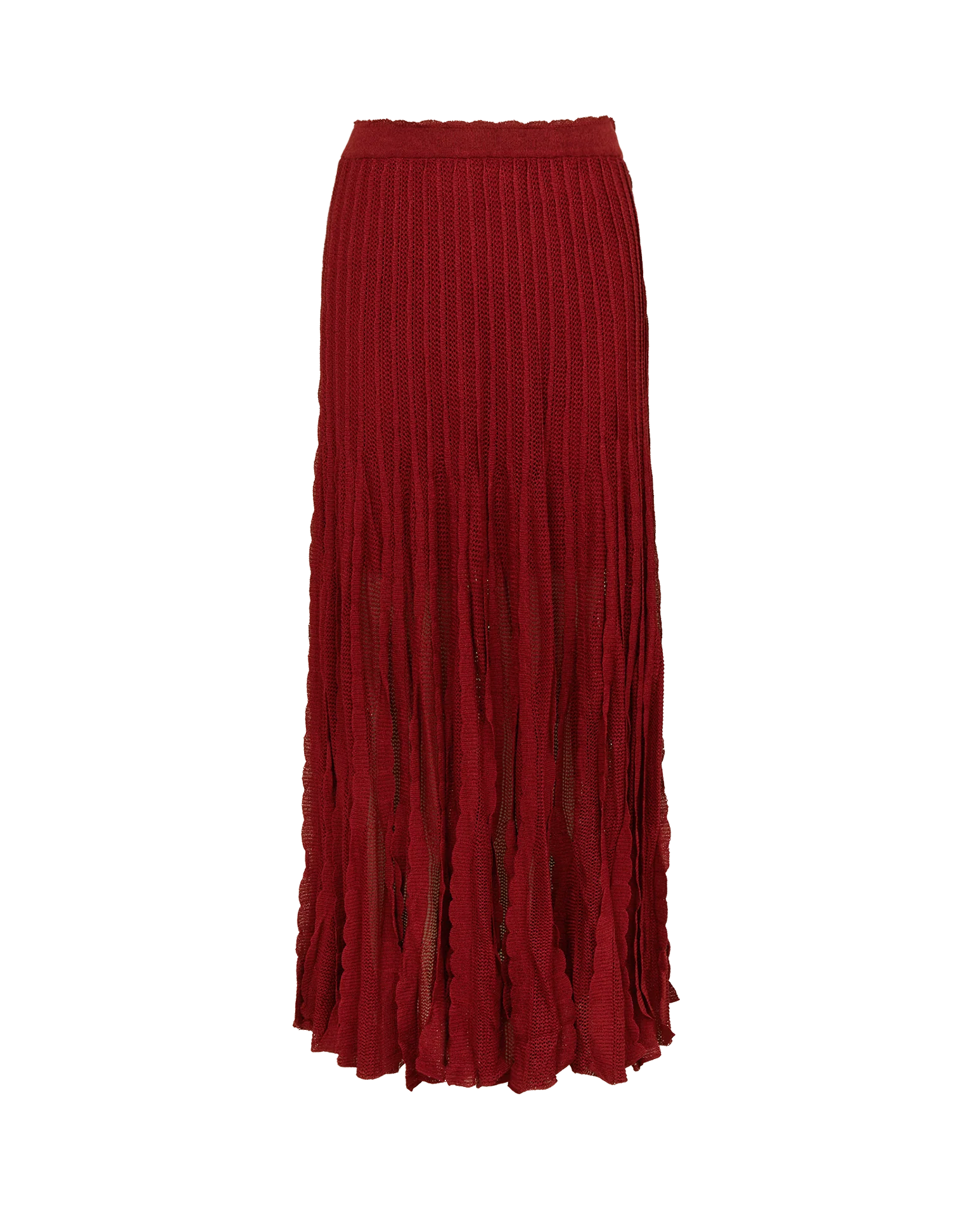 Knit Celina Long Skirt - Ponche - Image 5