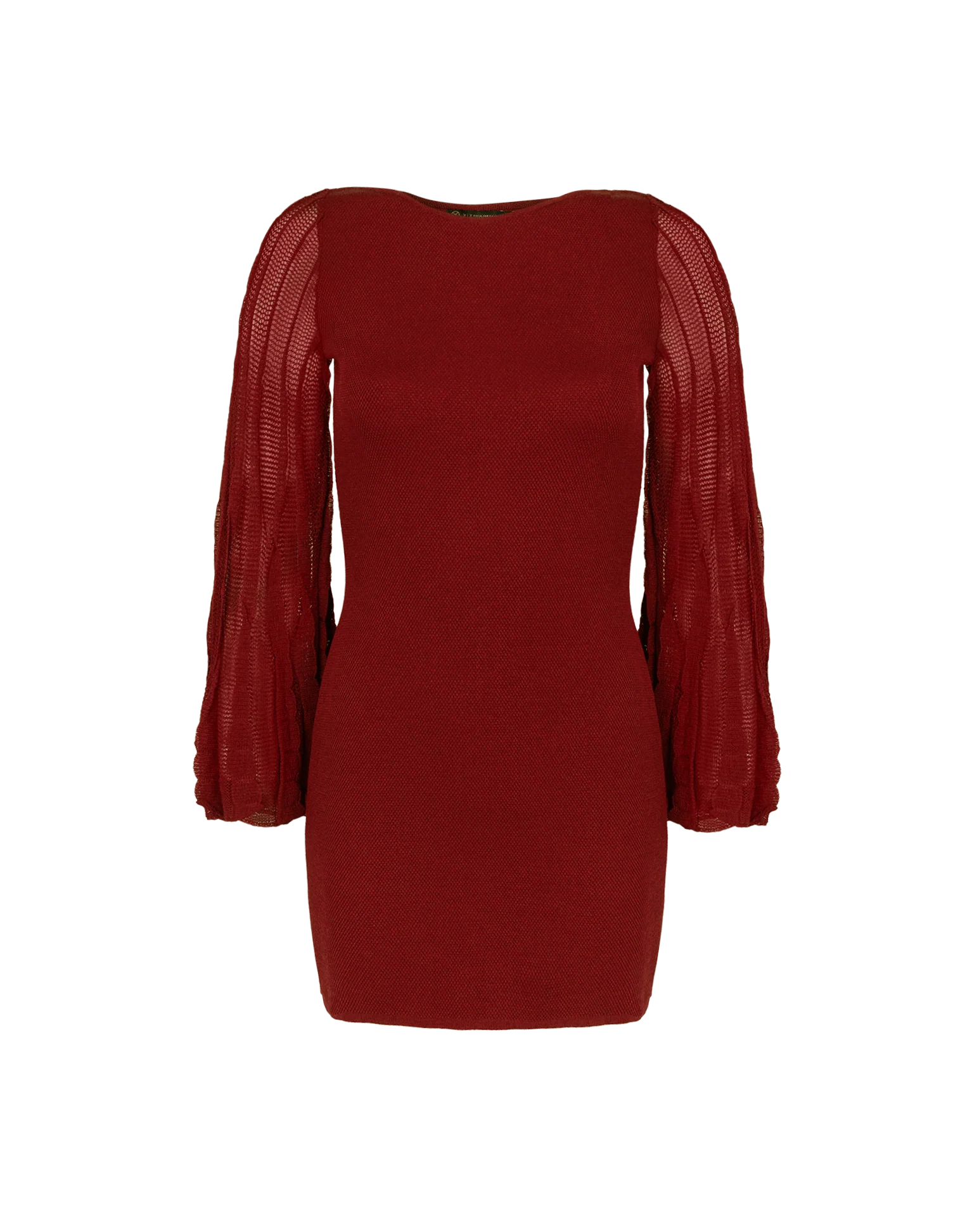 Knit Celina Short Dress - Ponche - Image 6